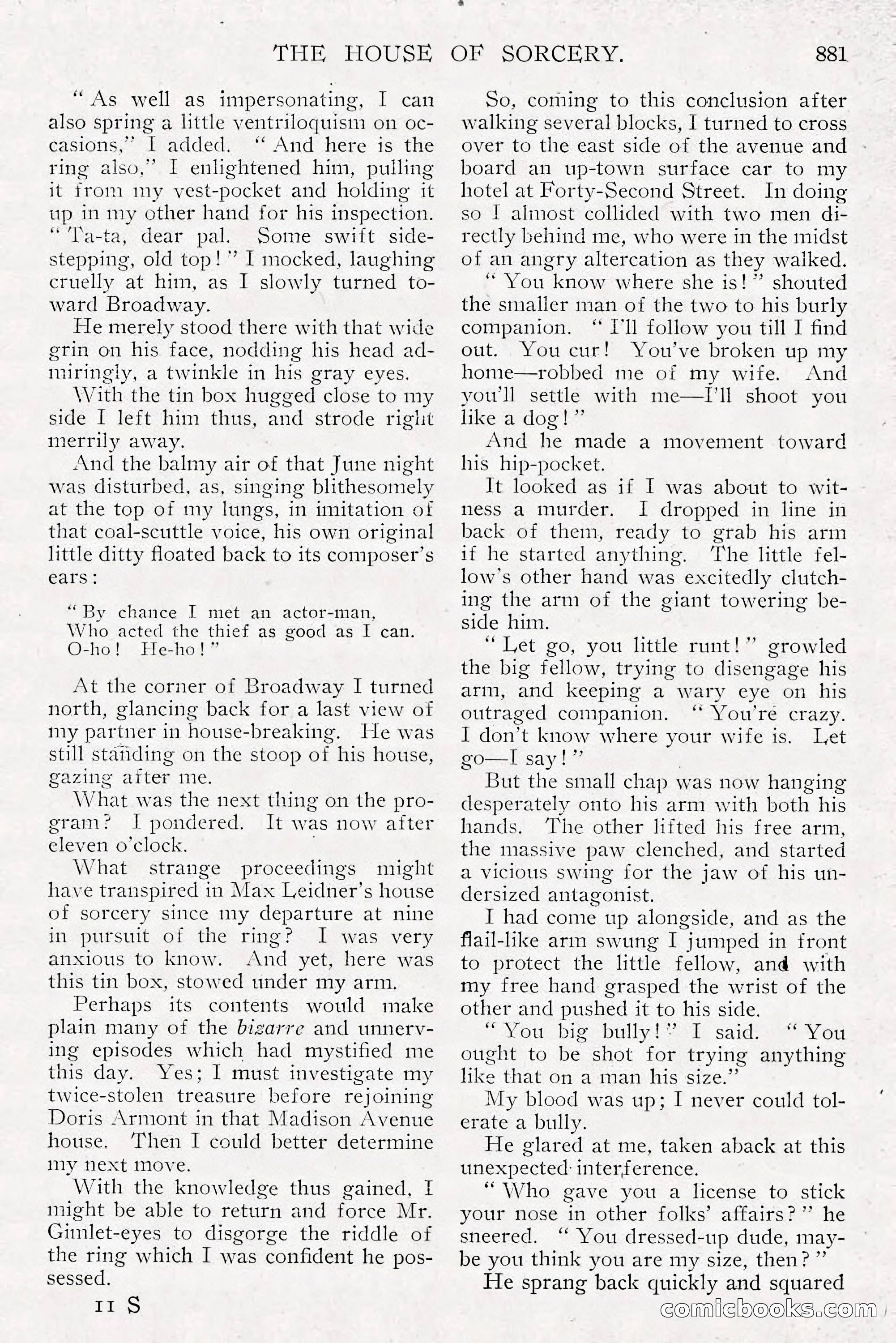 The All-Story Magazine, Dec 1913 — page 171 of 266