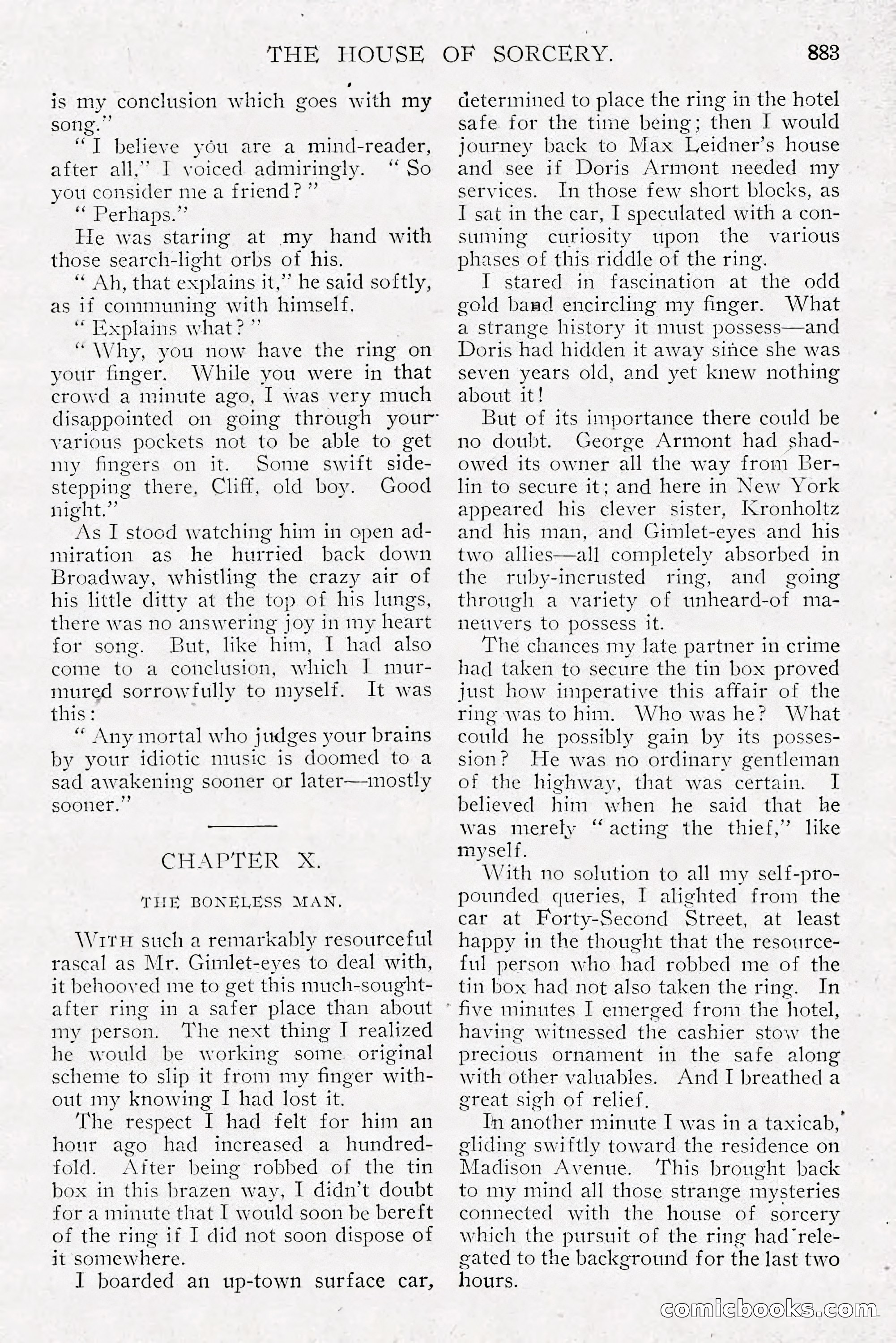 The All-Story Magazine, Dec 1913 — page 173 of 266