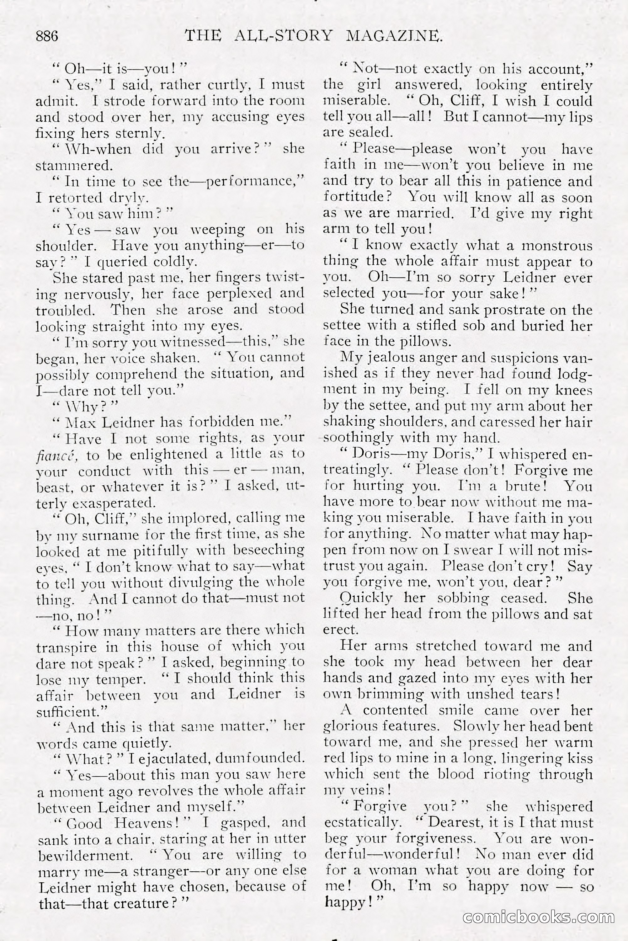The All-Story Magazine, Dec 1913 — page 176 of 266