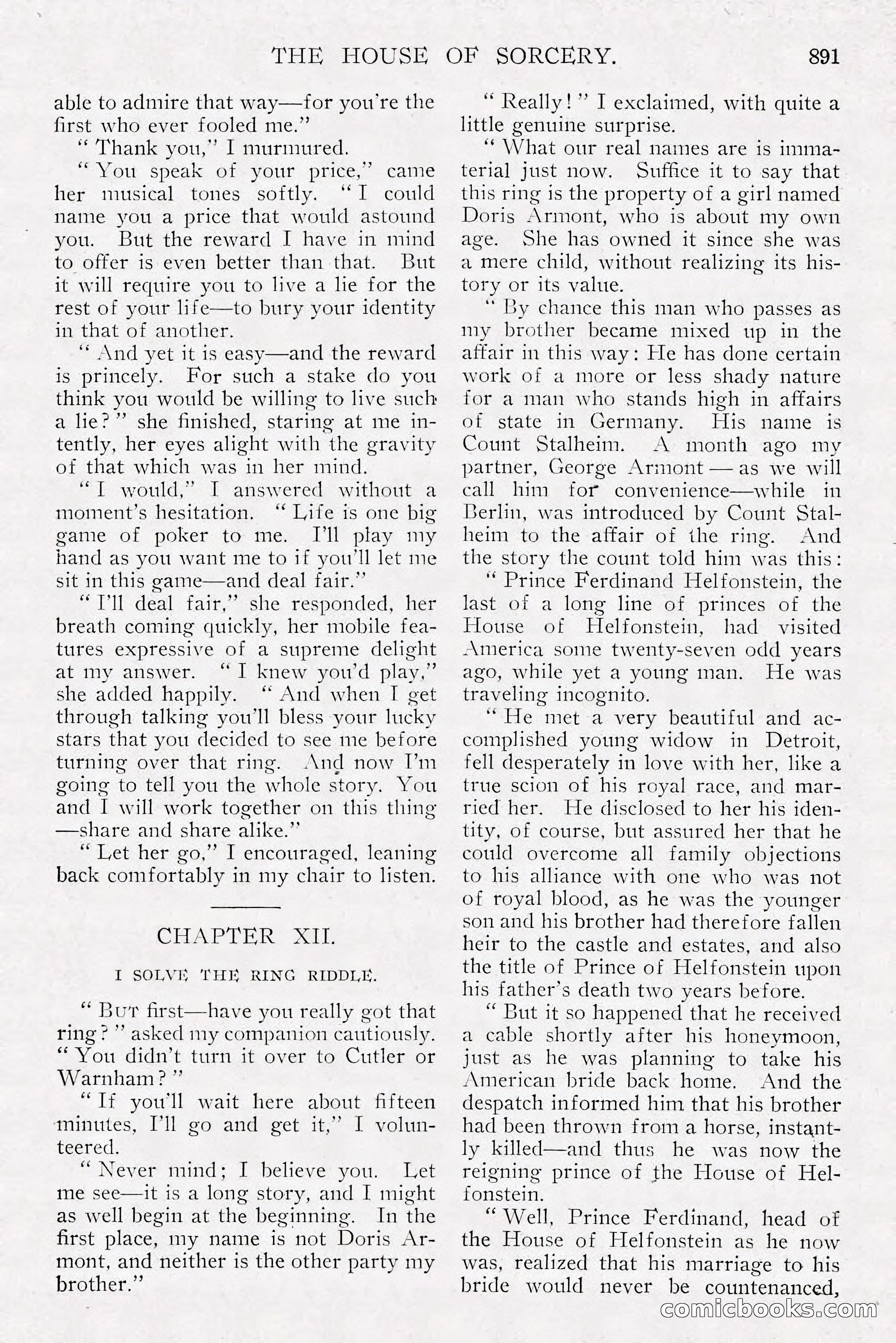 The All-Story Magazine, Dec 1913 — page 181 of 266