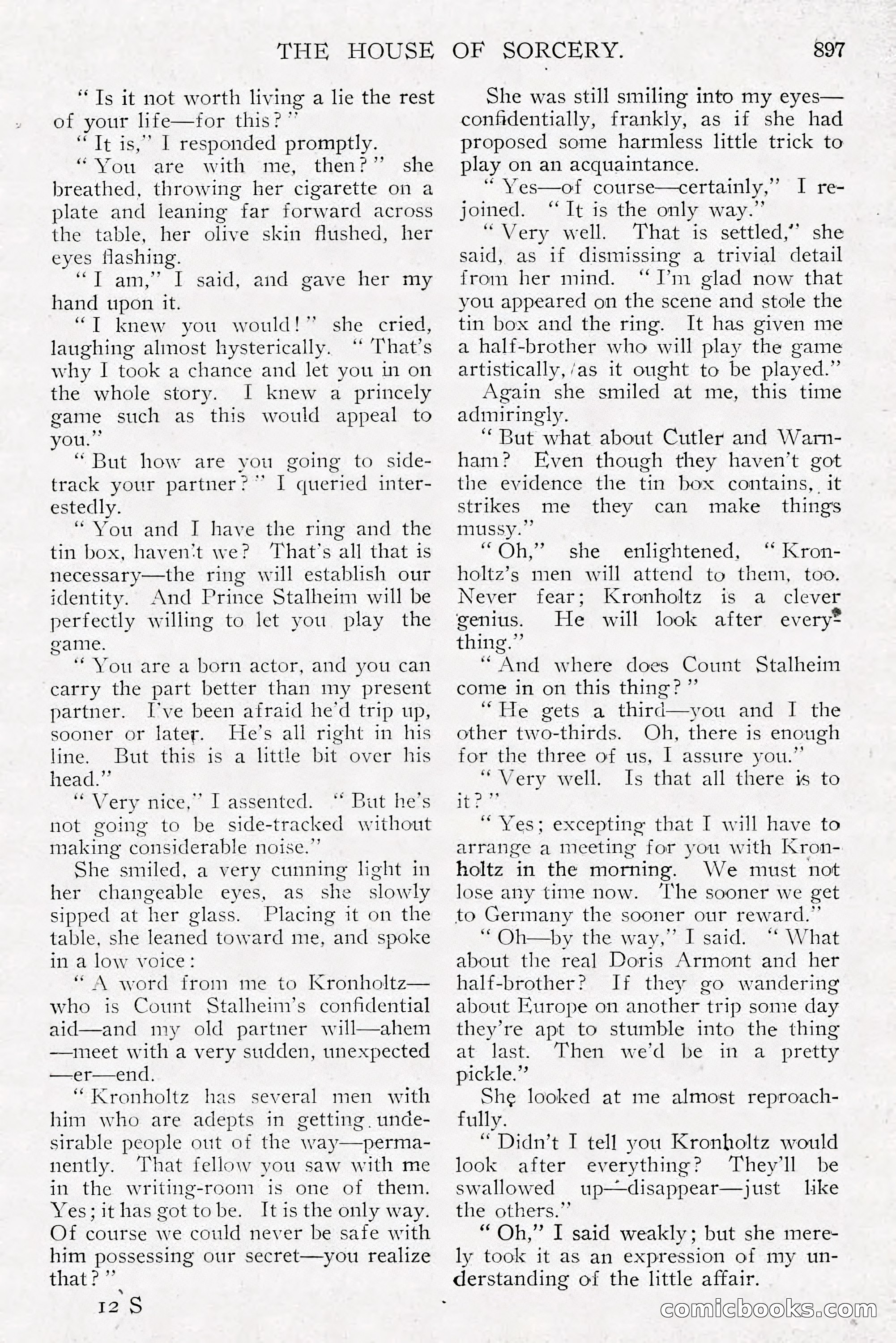 The All-Story Magazine, Dec 1913 — page 187 of 266