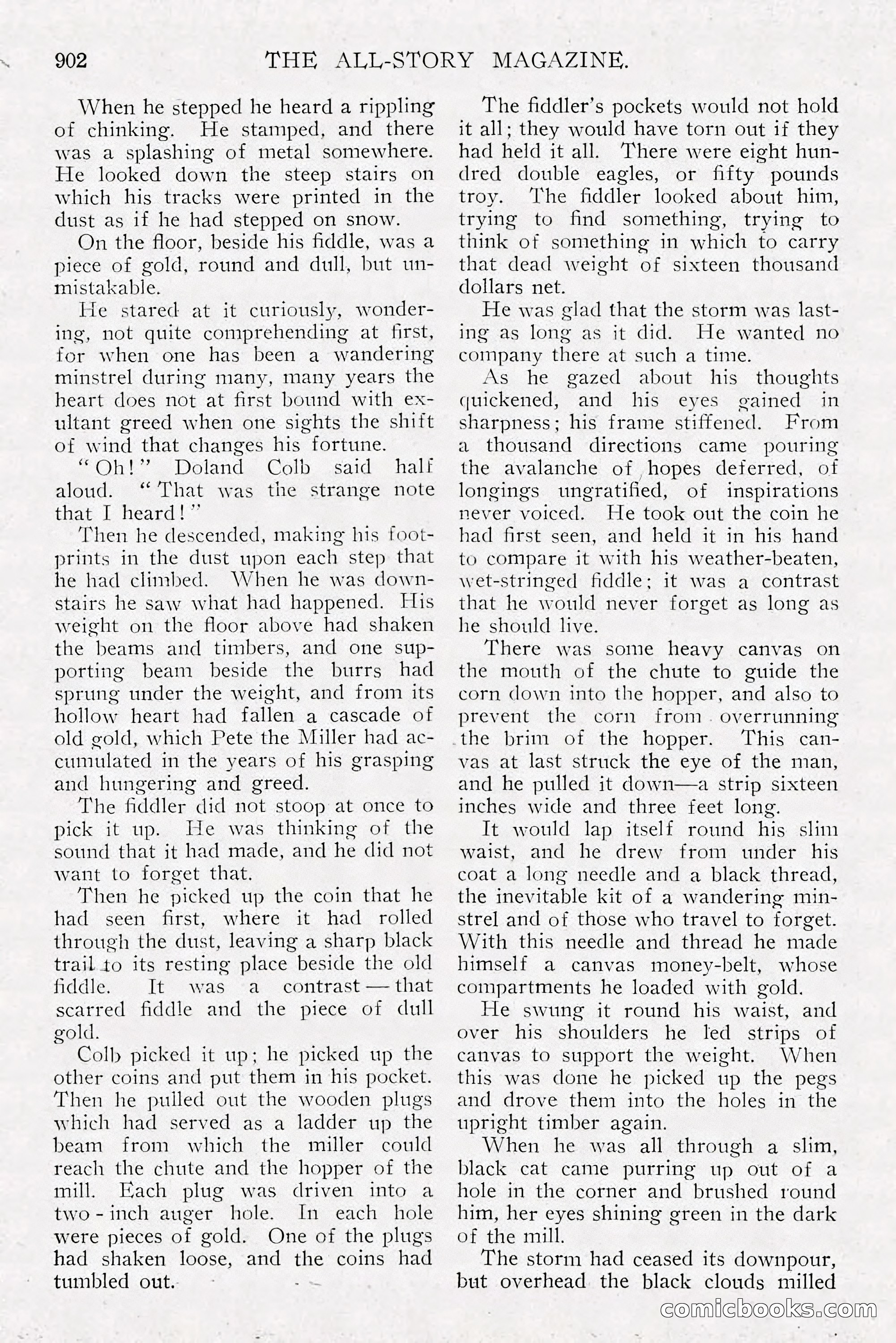 The All-Story Magazine, Dec 1913 — page 192 of 266