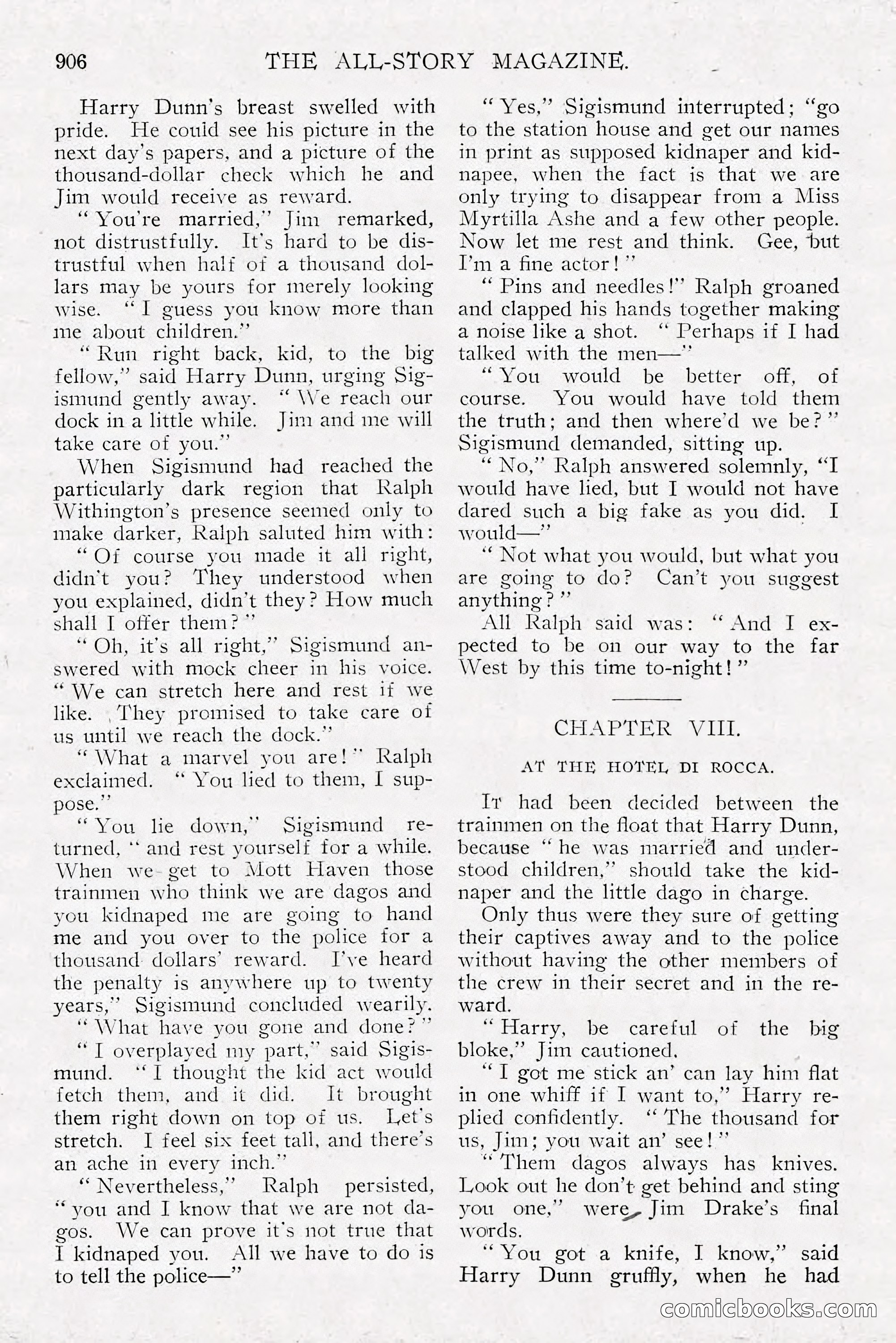 The All-Story Magazine, Dec 1913 — page 196 of 266