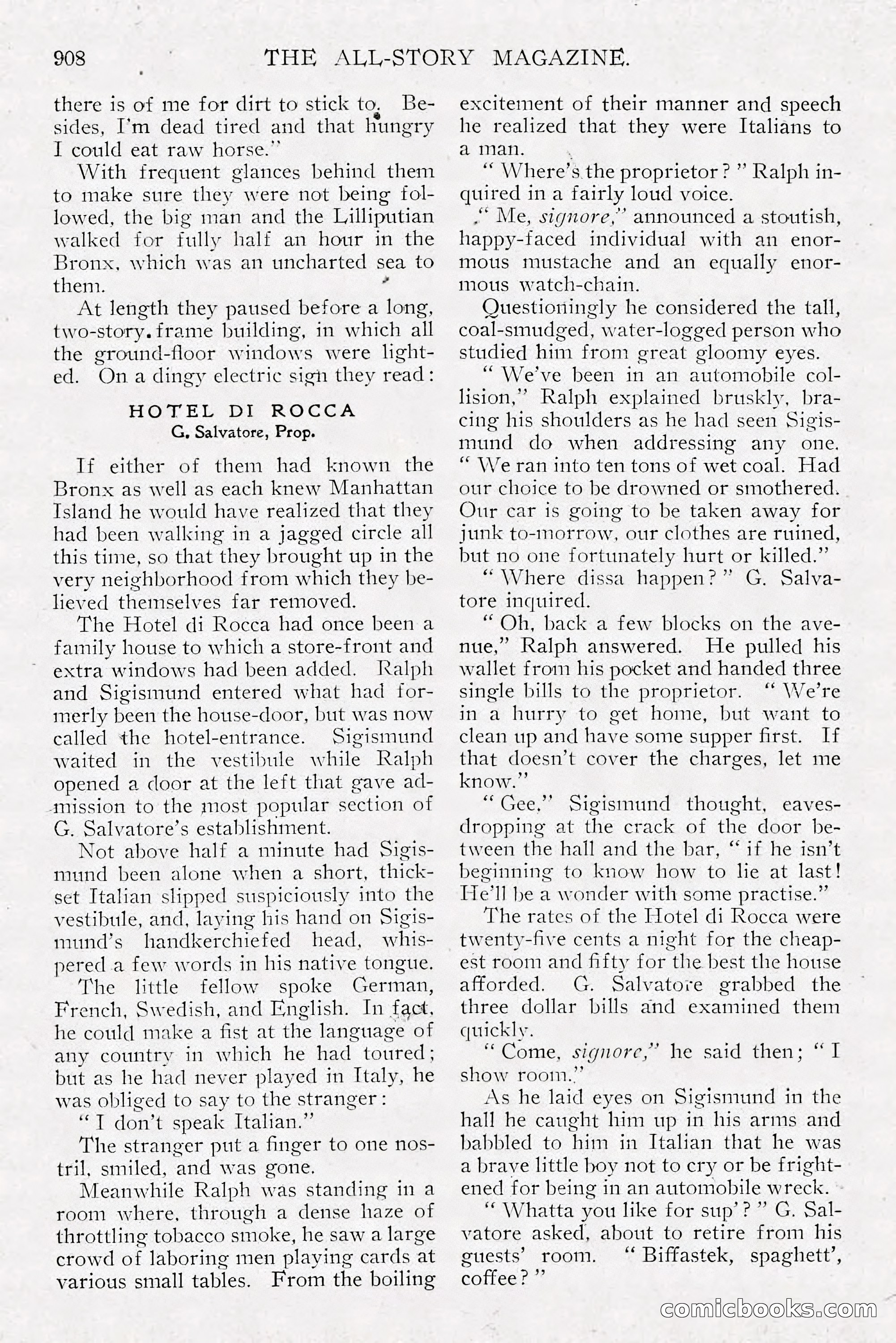 The All-Story Magazine, Dec 1913 — page 198 of 266