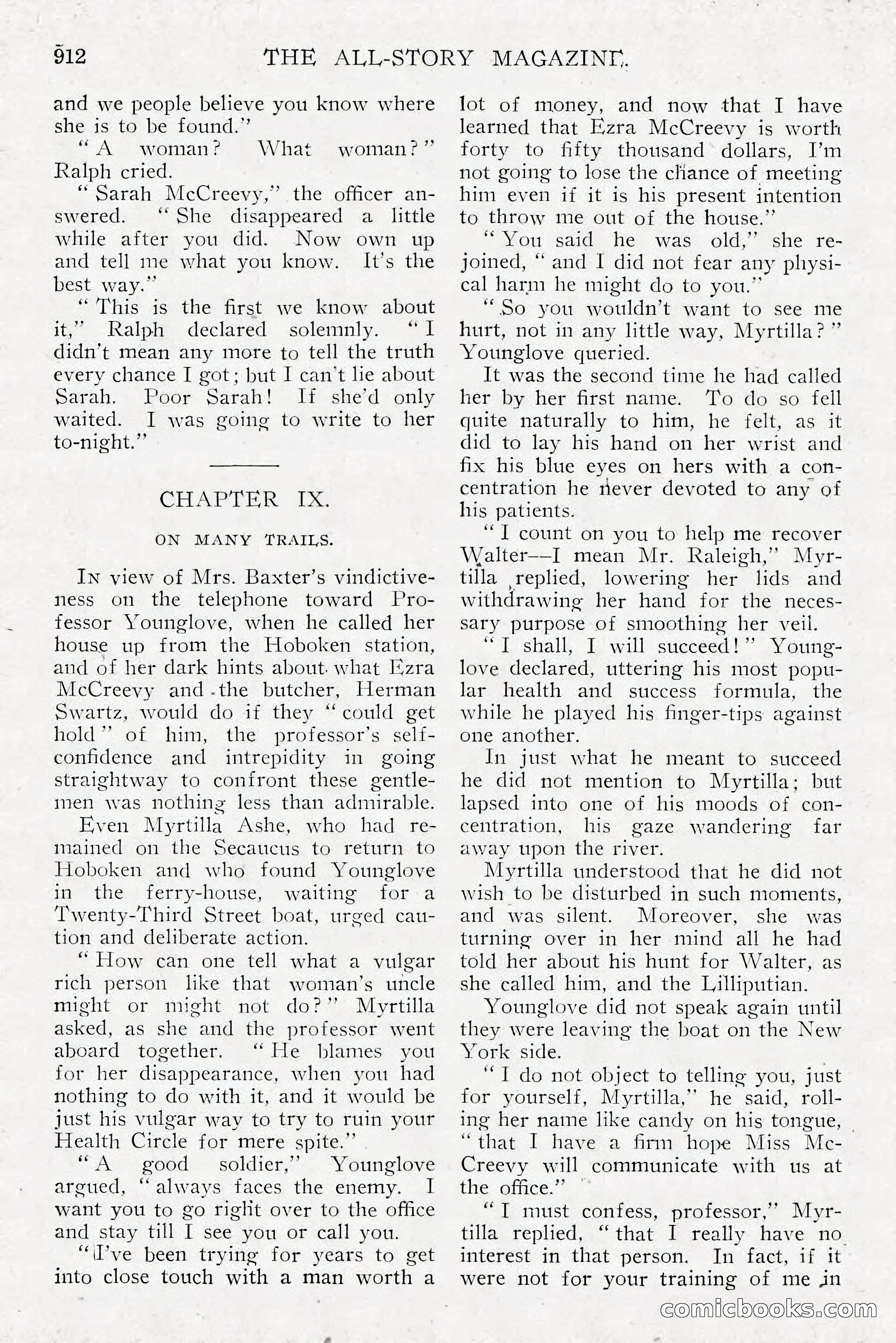 The All-Story Magazine, Dec 1913 — page 202 of 266