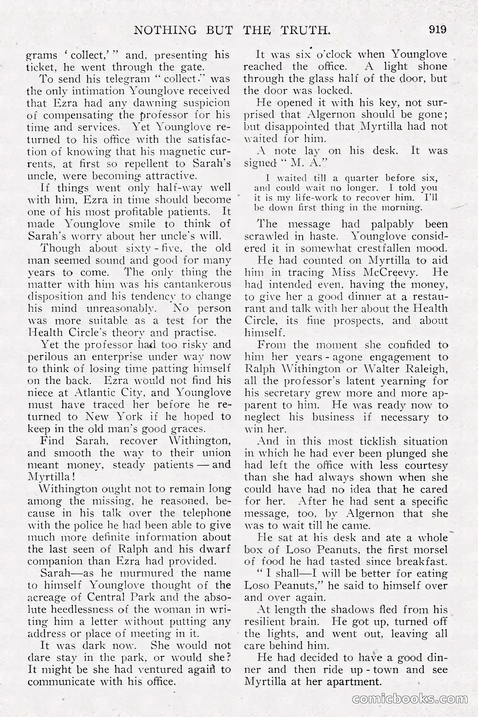 The All-Story Magazine, Dec 1913 — page 209 of 266