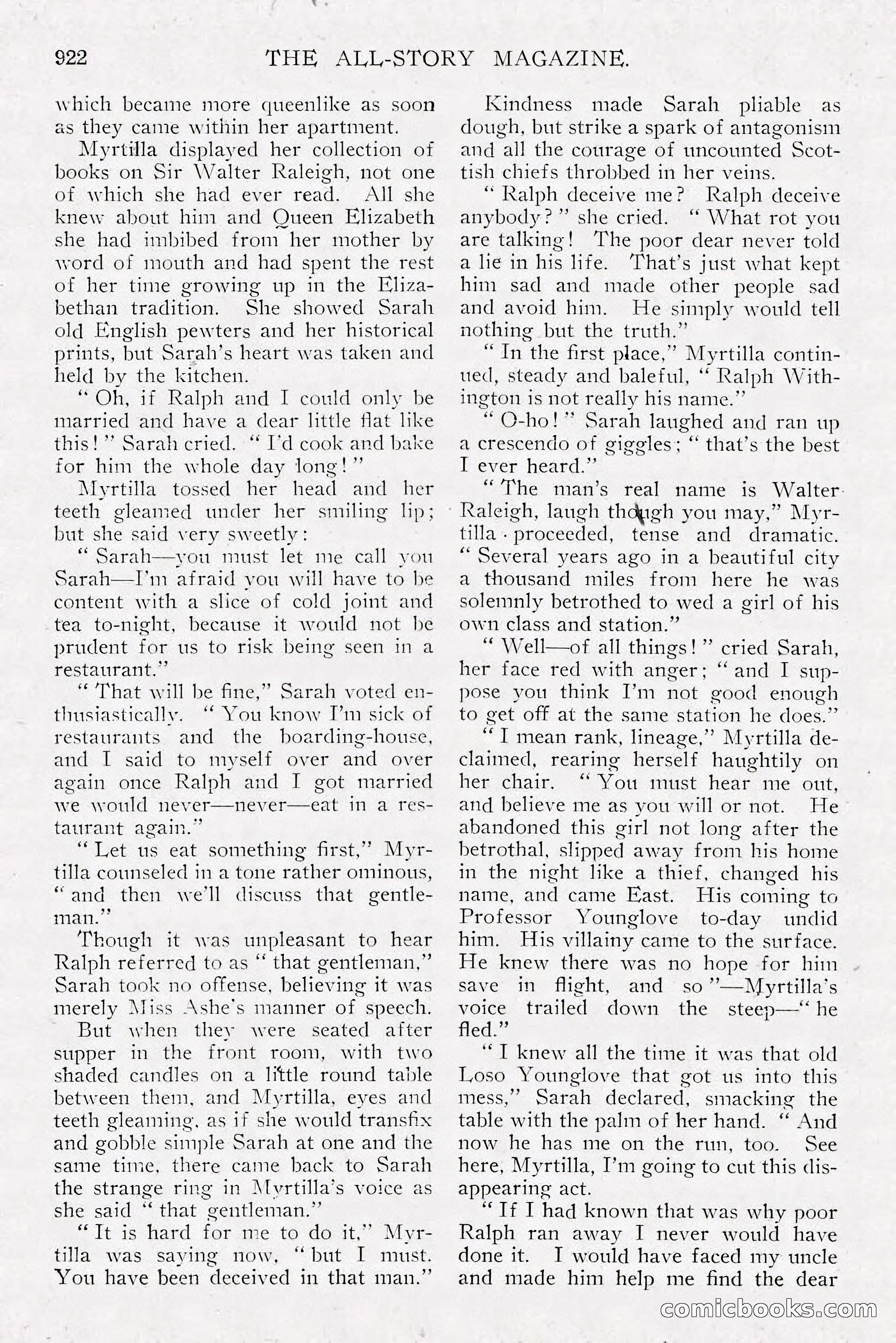 The All-Story Magazine, Dec 1913 — page 212 of 266