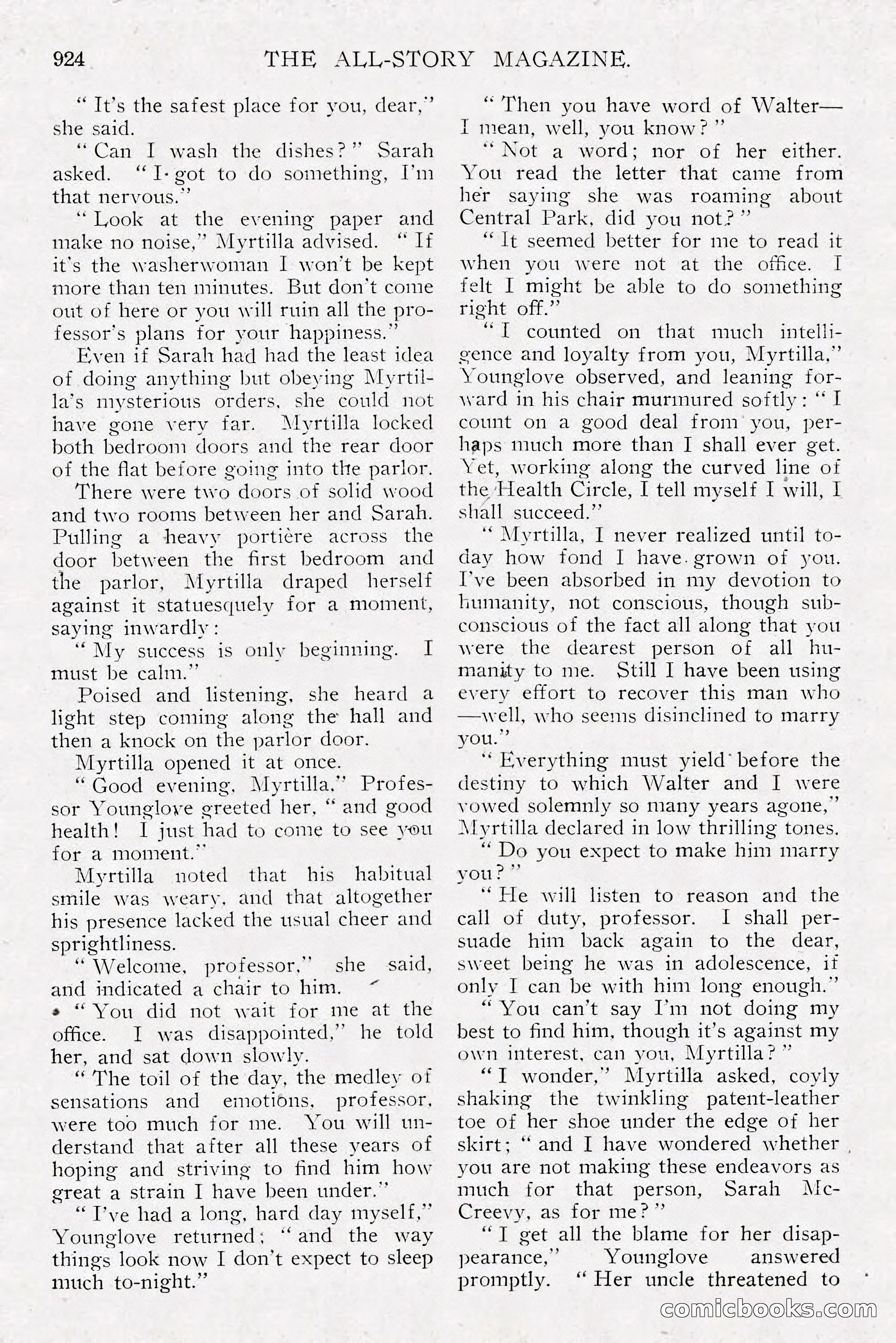 The All-Story Magazine, Dec 1913 — page 214 of 266