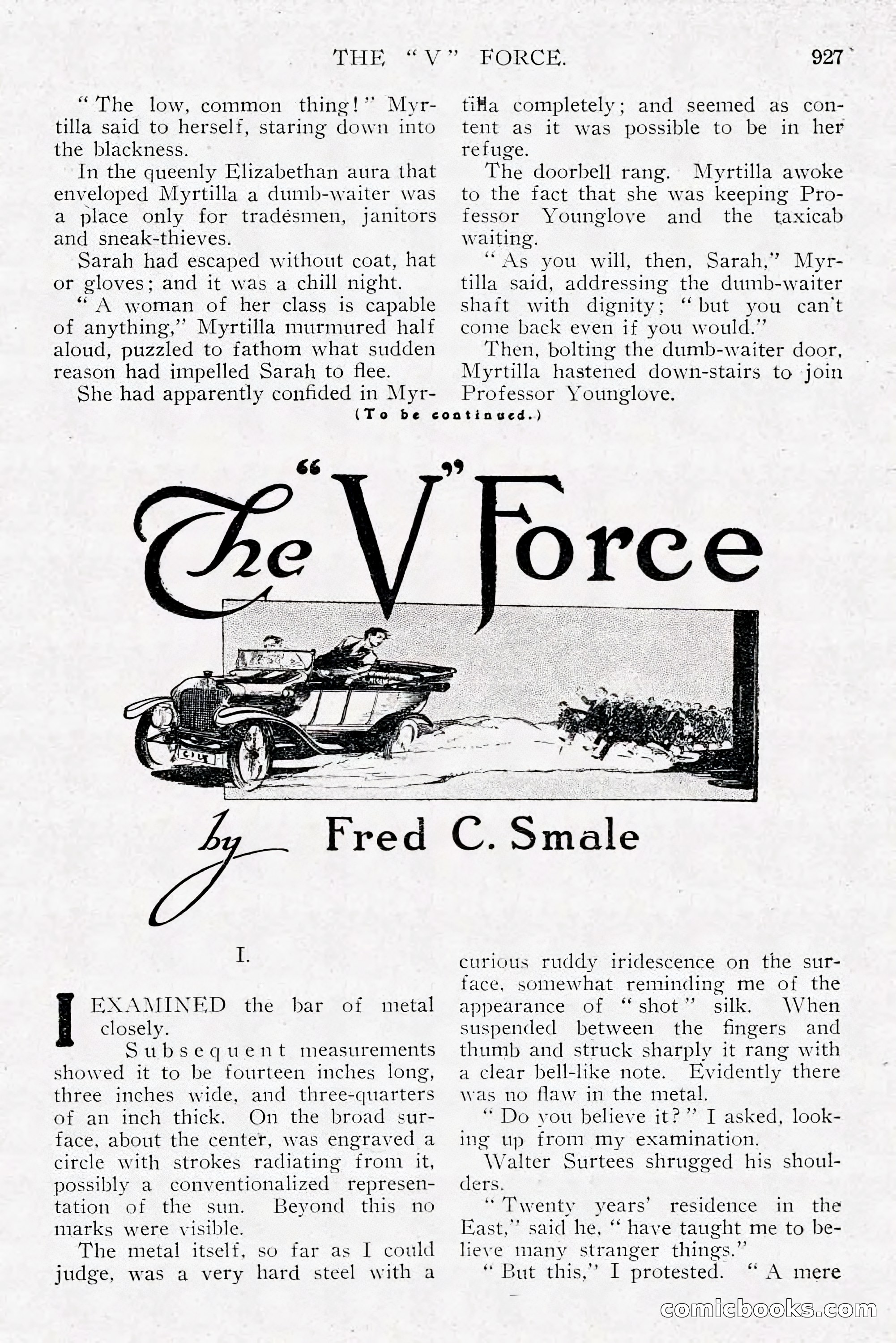 The All-Story Magazine, Dec 1913 — page 217 of 266