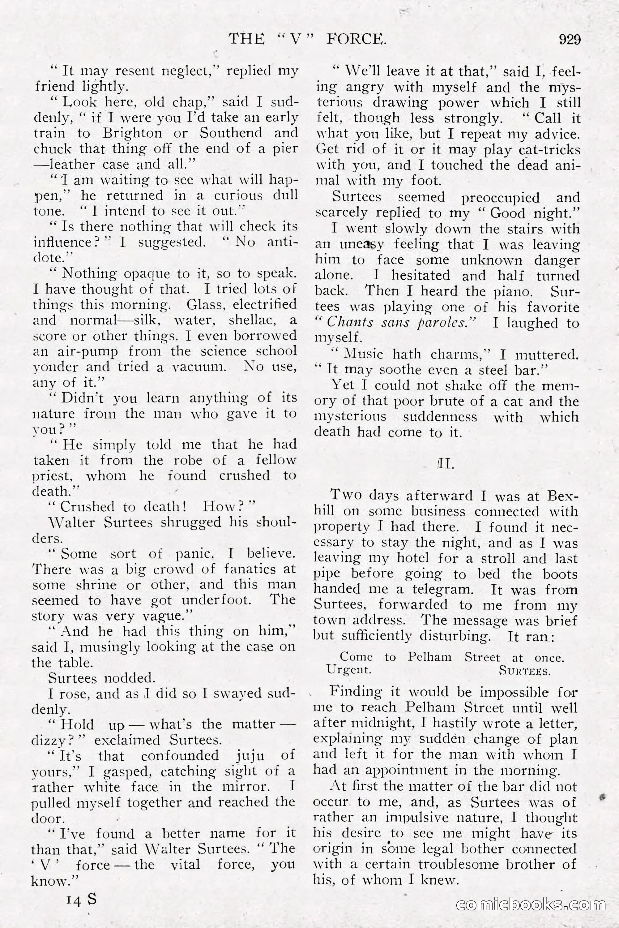 The All-Story Magazine, Dec 1913 — page 219 of 266