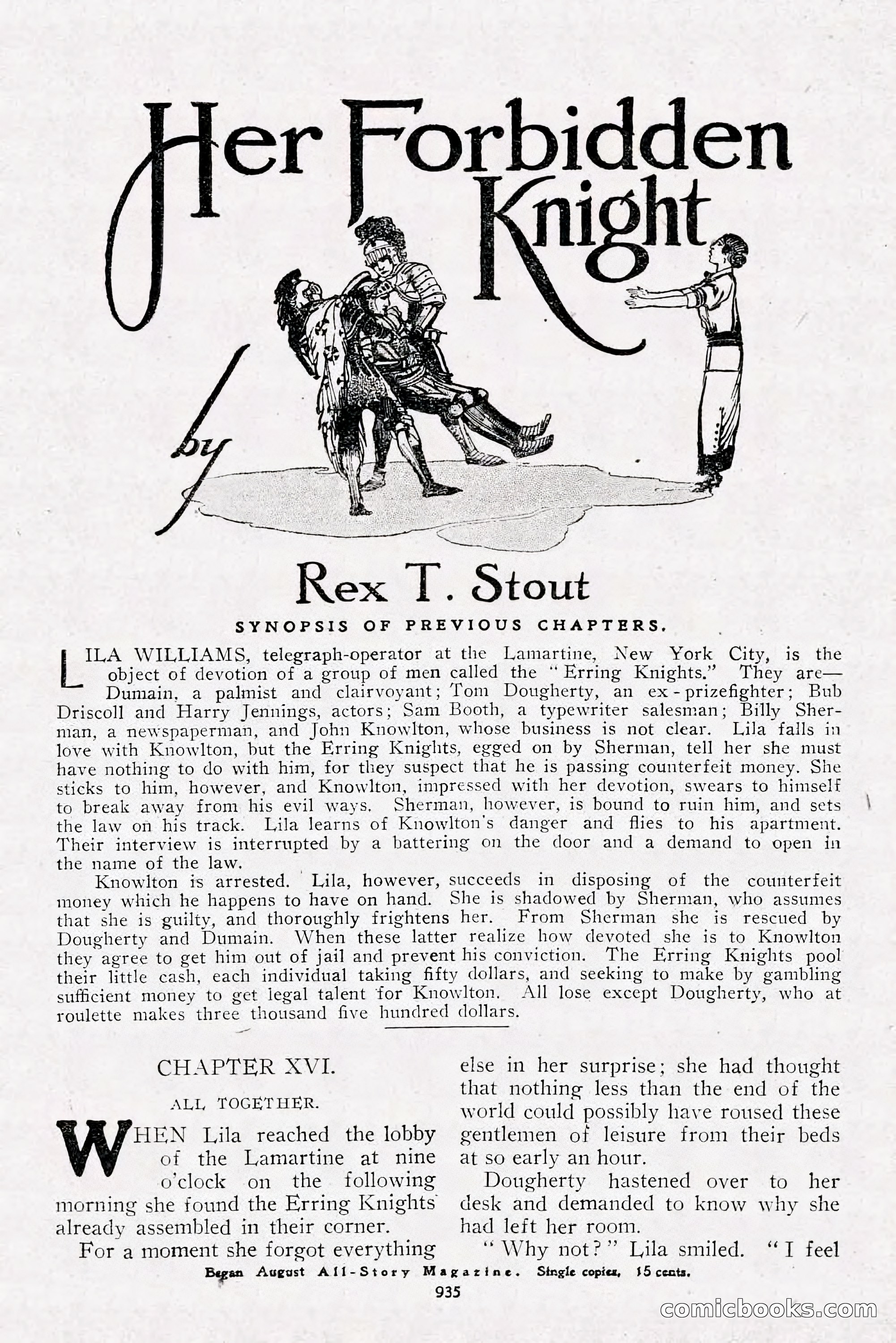 The All-Story Magazine, Dec 1913 — page 225 of 266