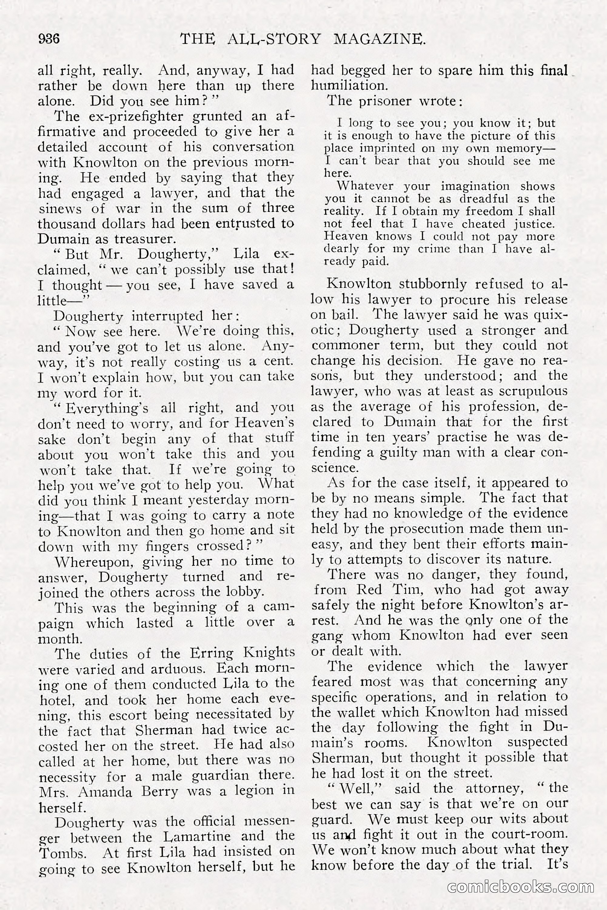 The All-Story Magazine, Dec 1913 — page 226 of 266