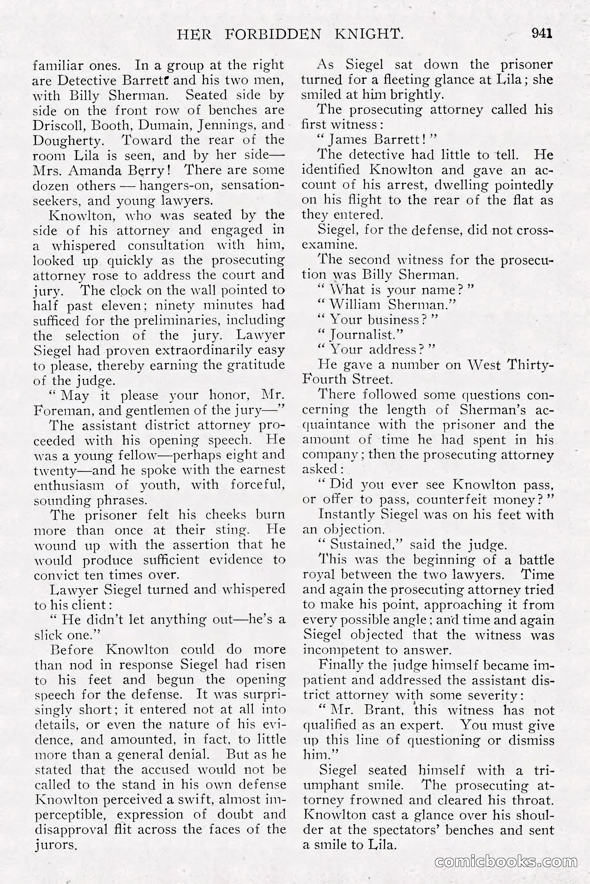 The All-Story Magazine, Dec 1913 — page 231 of 266