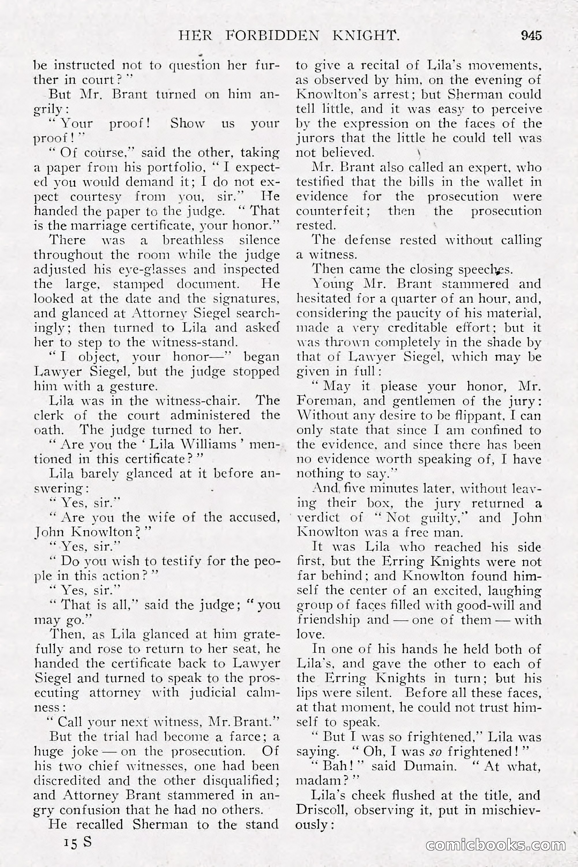 The All-Story Magazine, Dec 1913 — page 235 of 266