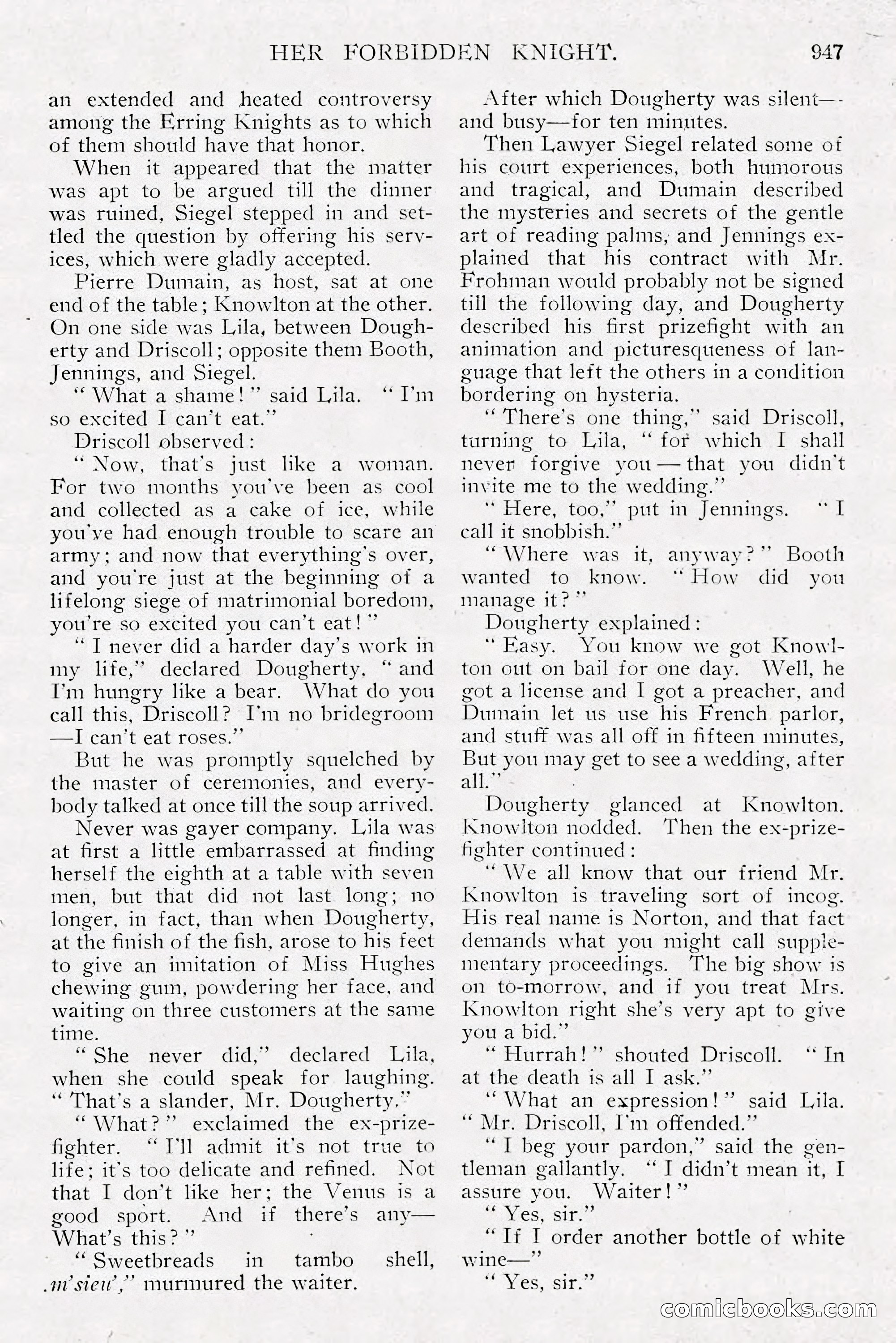 The All-Story Magazine, Dec 1913 — page 237 of 266
