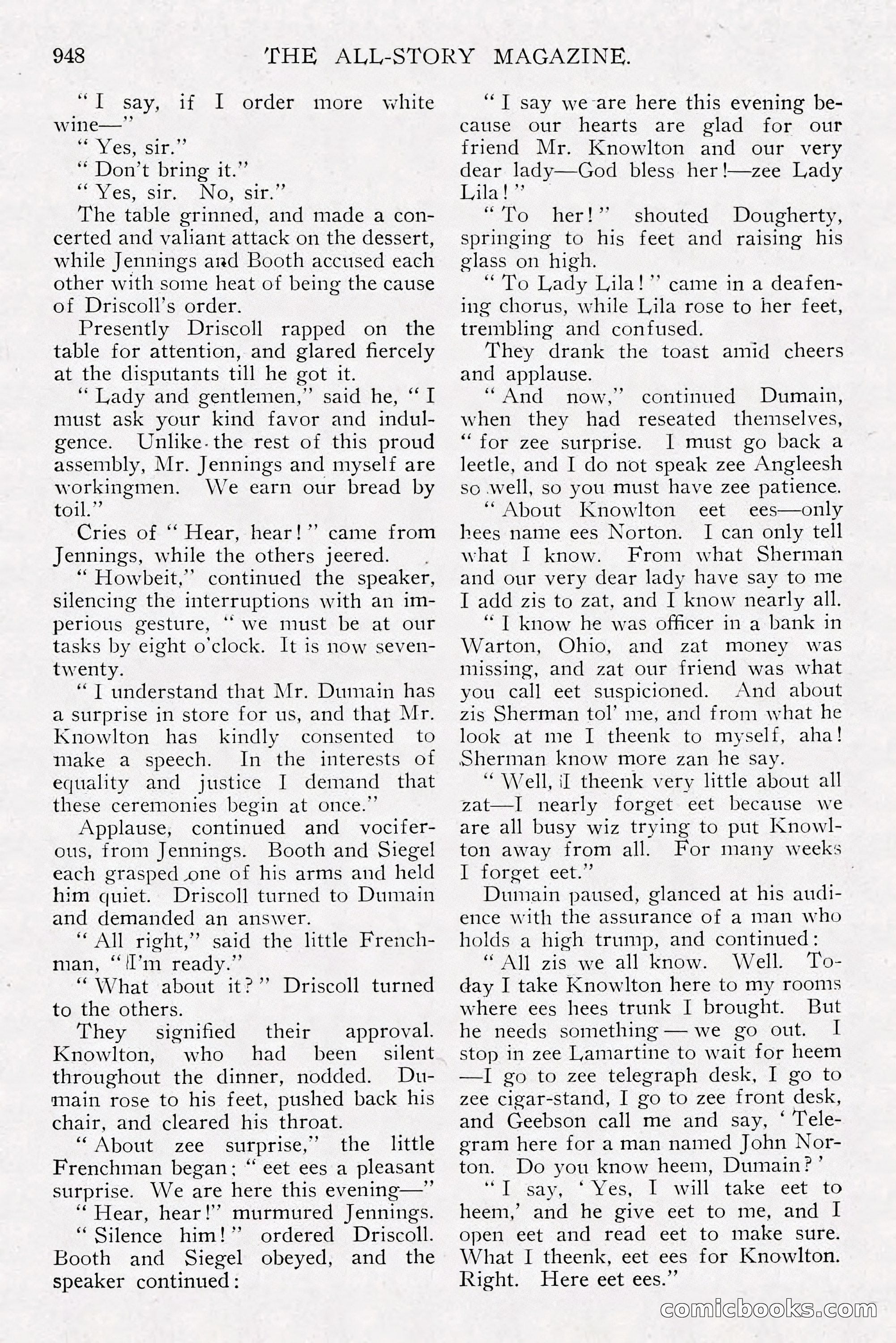 The All-Story Magazine, Dec 1913 — page 238 of 266