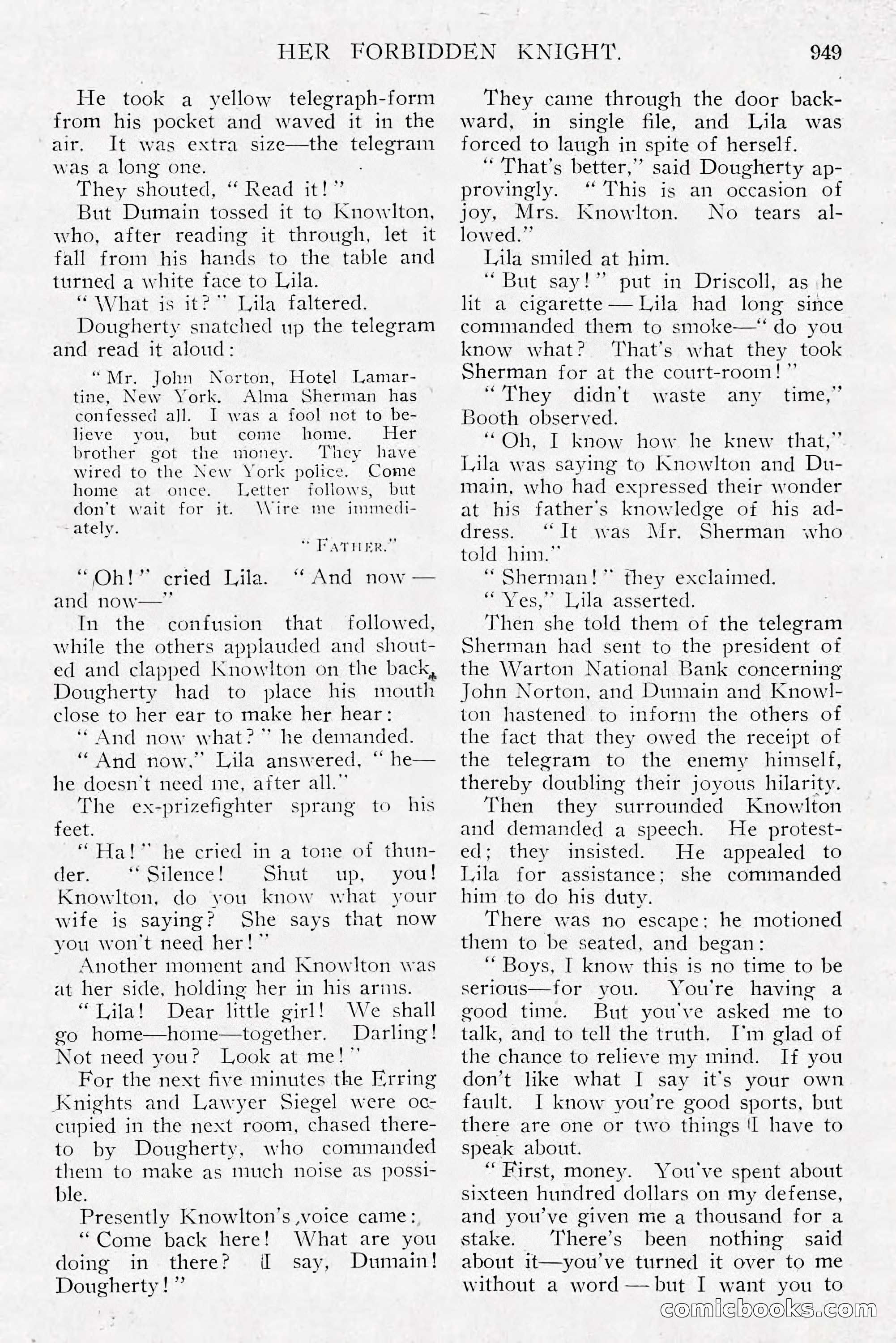 The All-Story Magazine, Dec 1913 — page 239 of 266