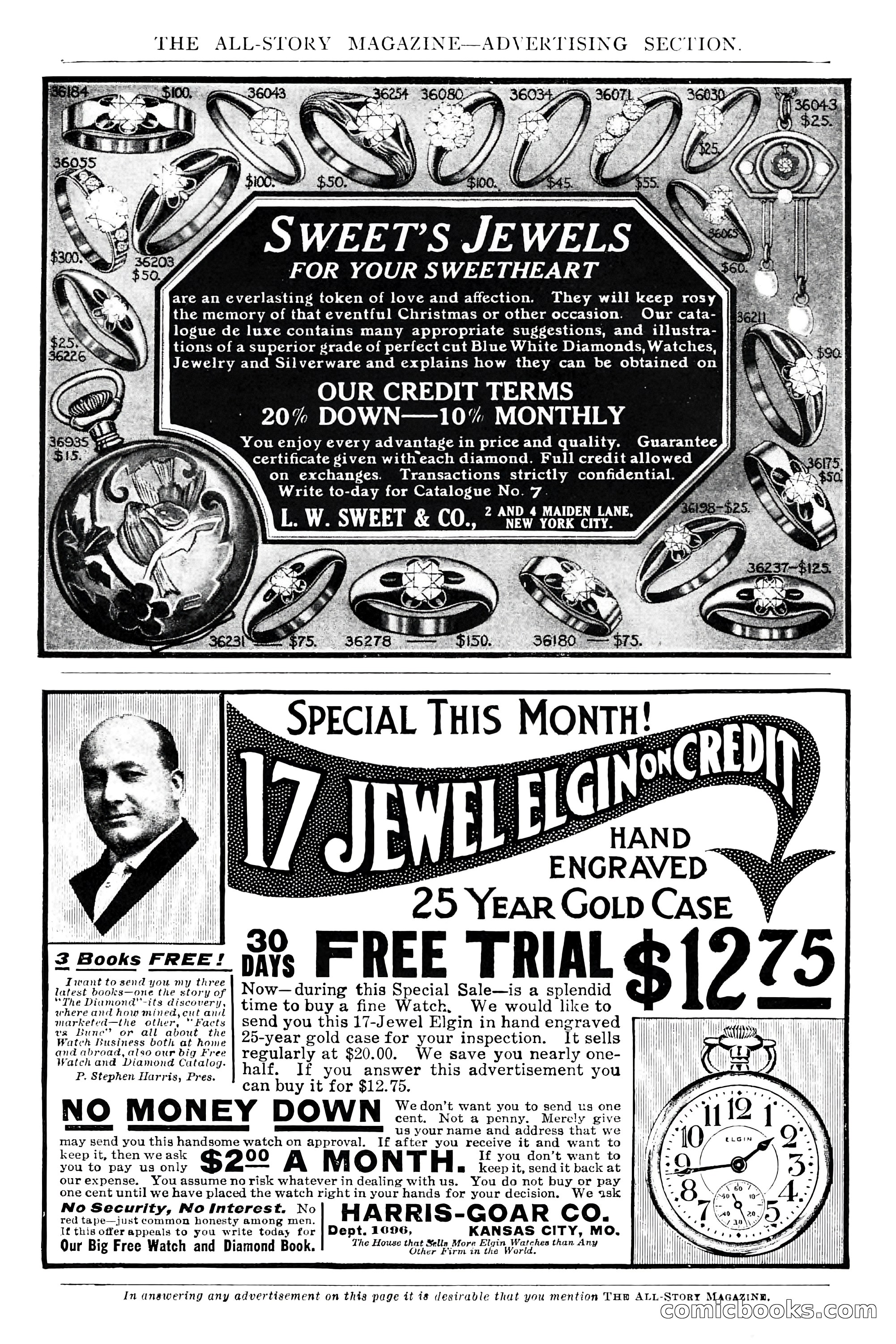 The All-Story Magazine, Dec 1913 — page 256 of 266