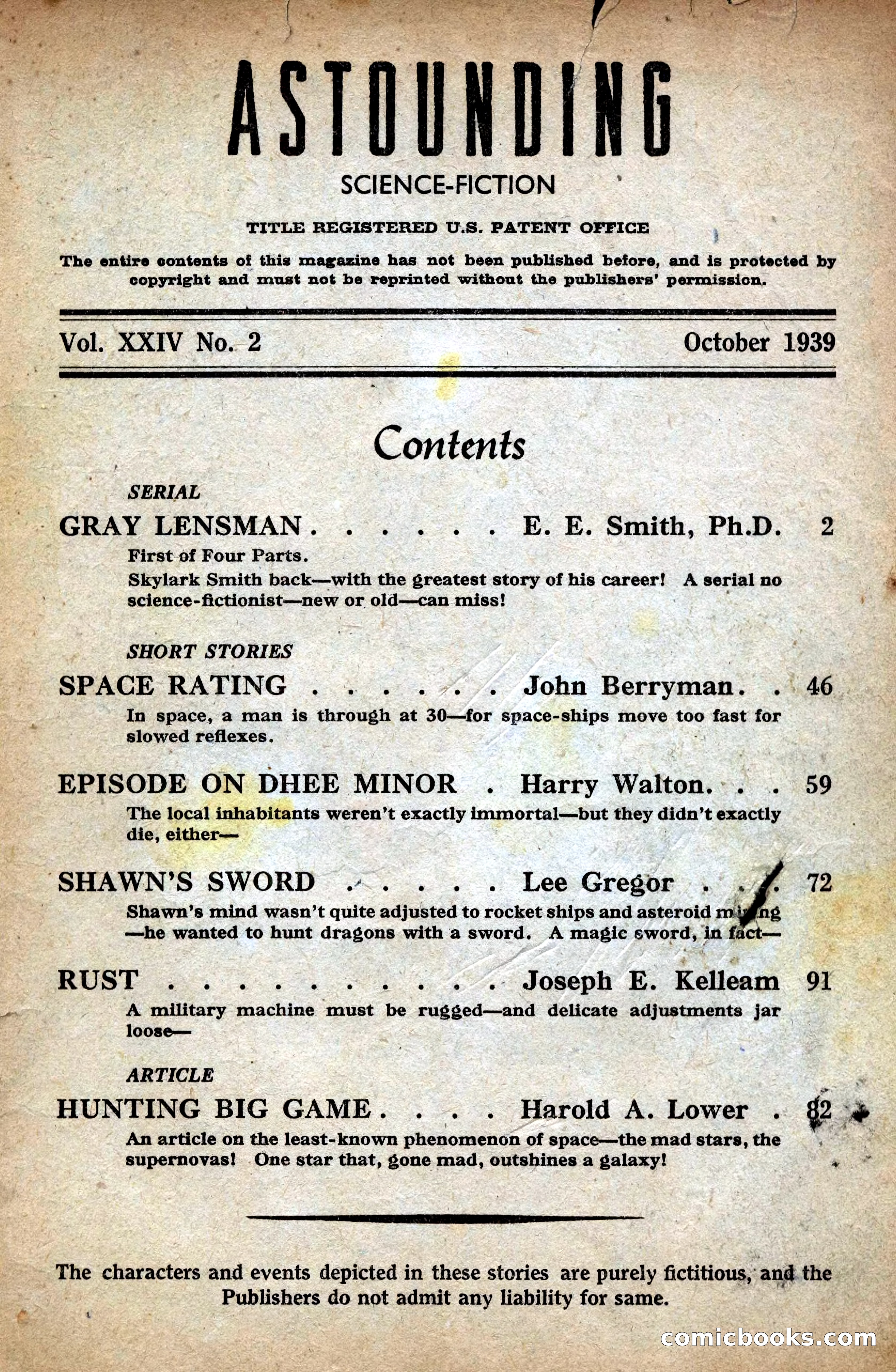 Astounding Science-Fiction, Vol. XXIV No. 2