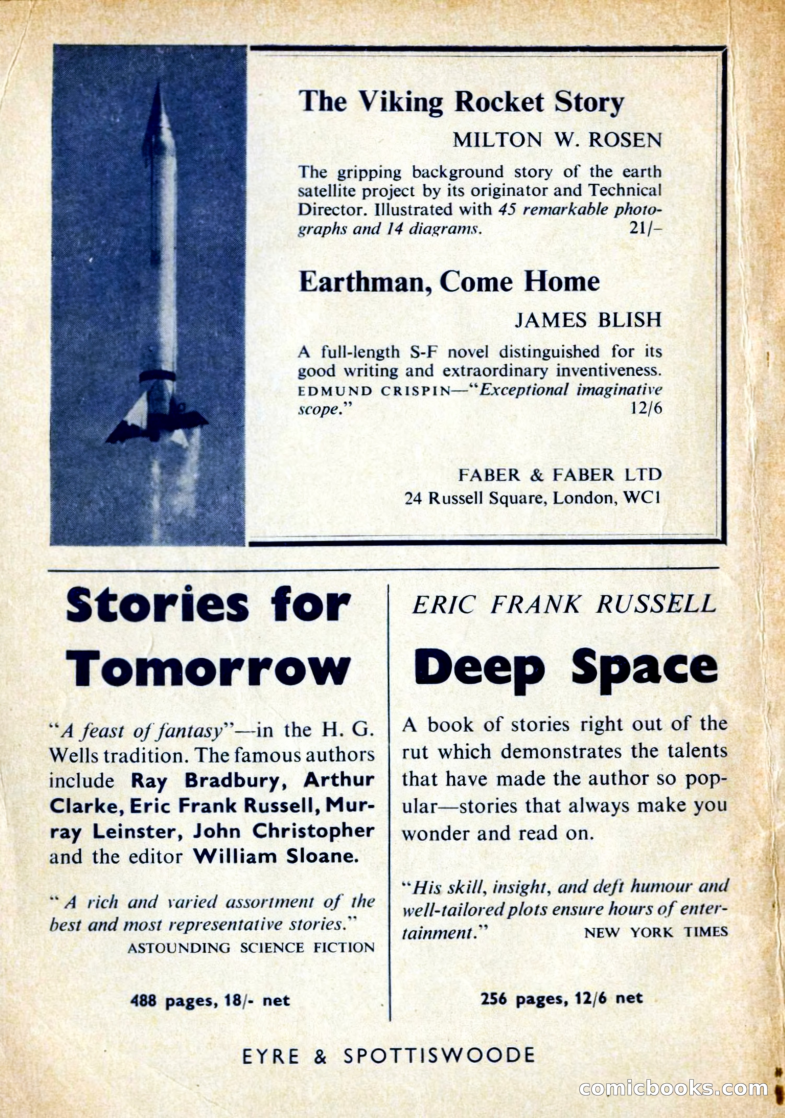 Astounding British Edition, May 1956 — page 1 of 132