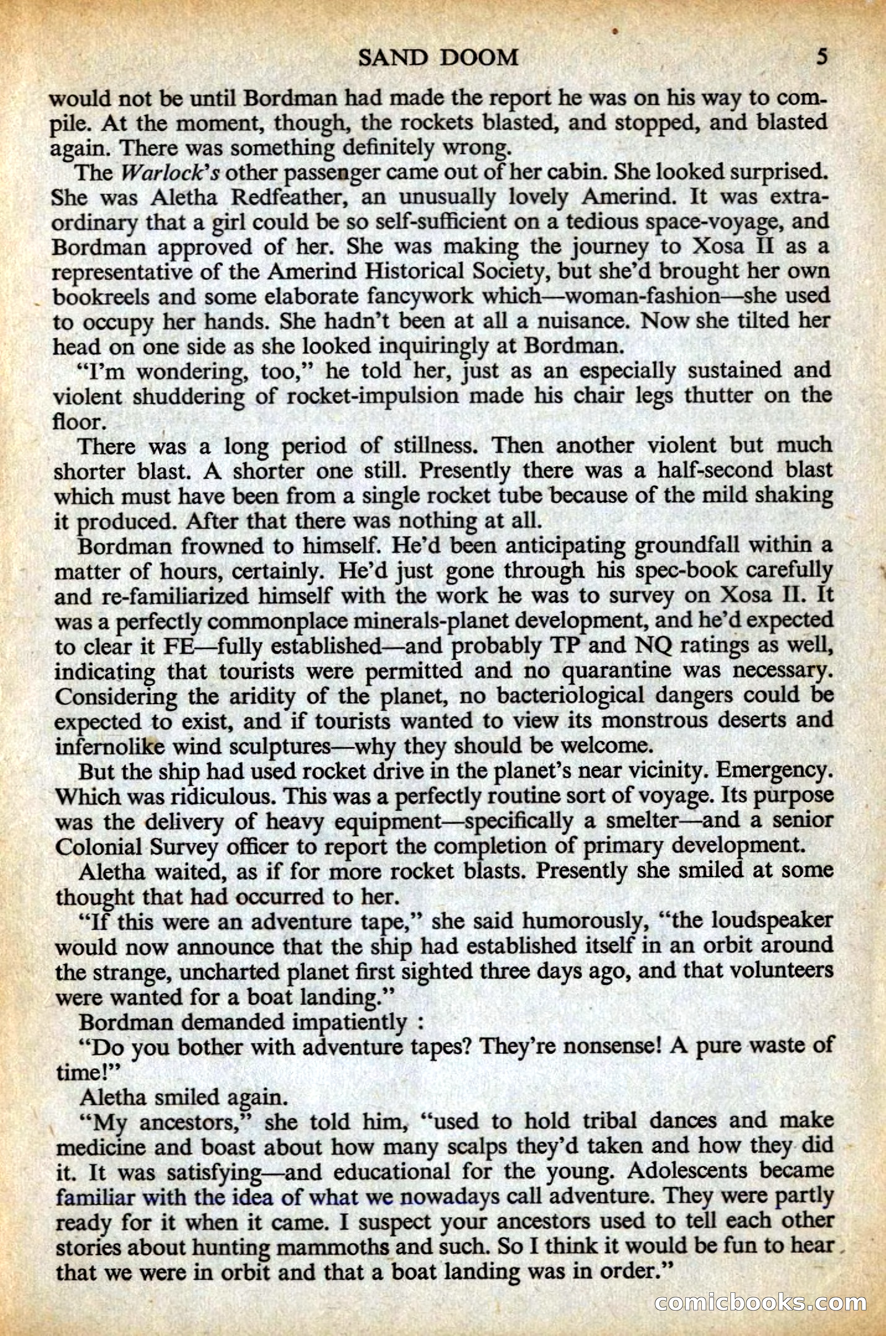 Astounding British Edition, May 1956 — page 7 of 132