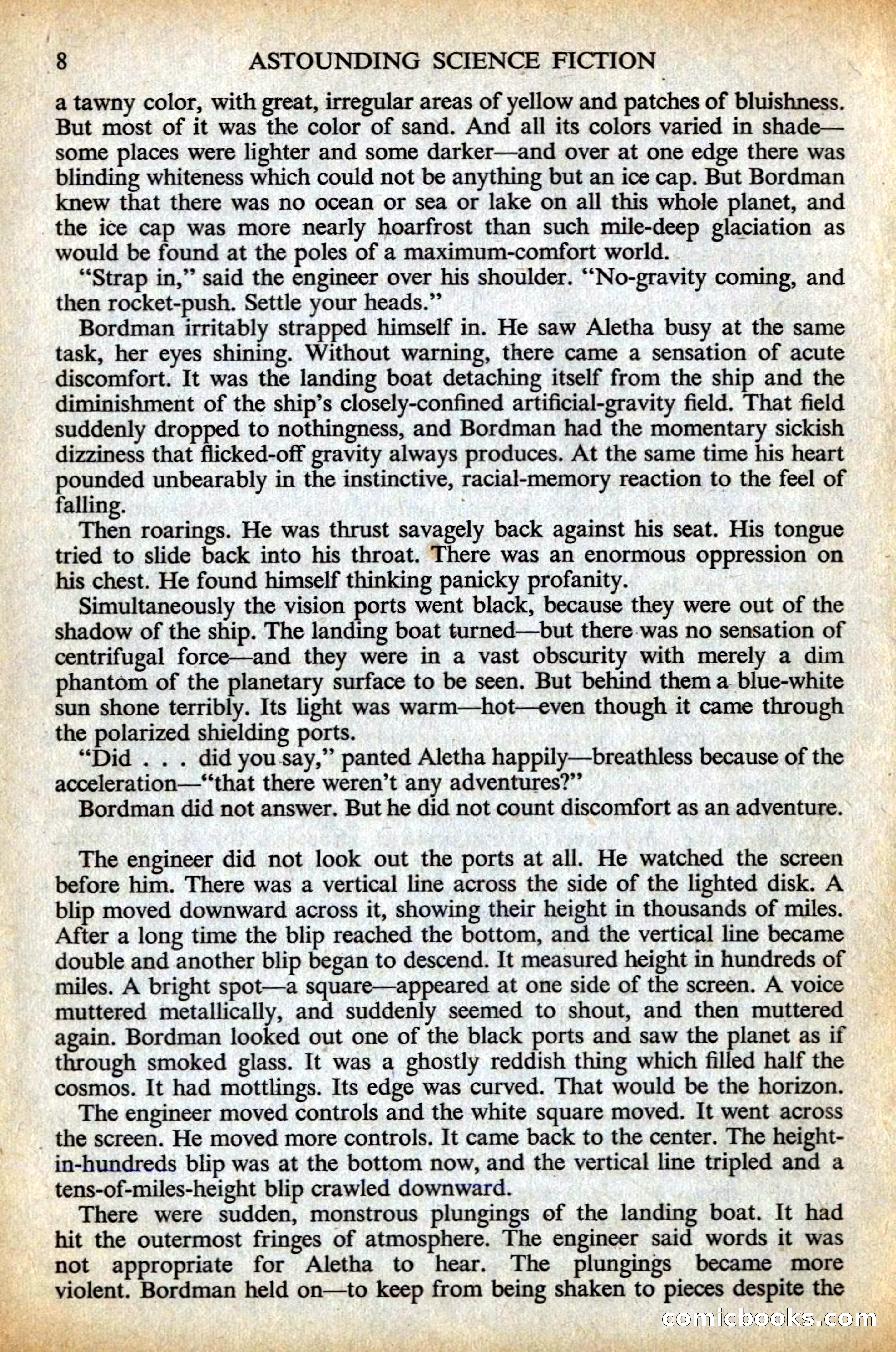 Astounding British Edition, May 1956 — page 10 of 132