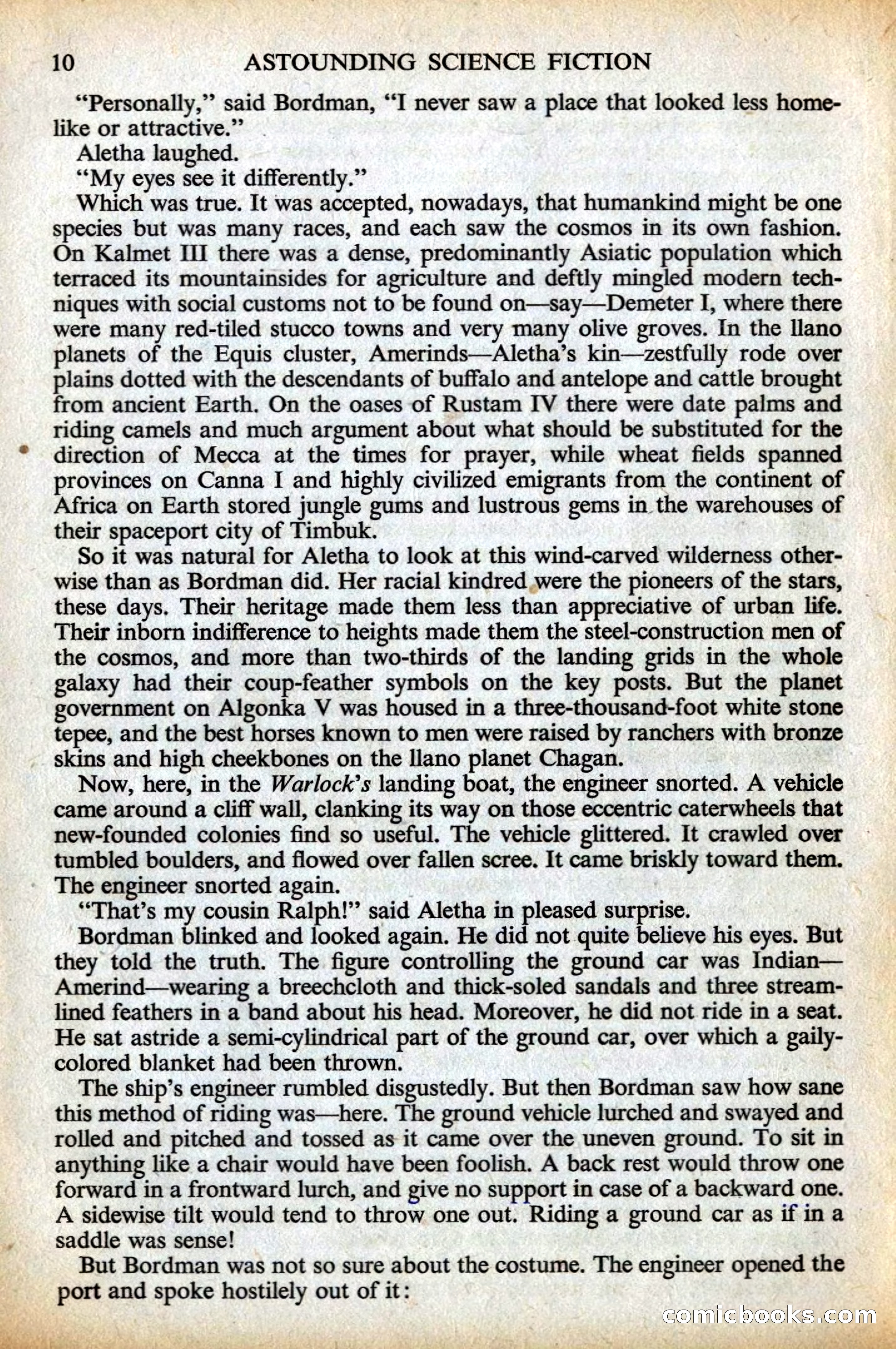 Astounding British Edition, May 1956 — page 12 of 132