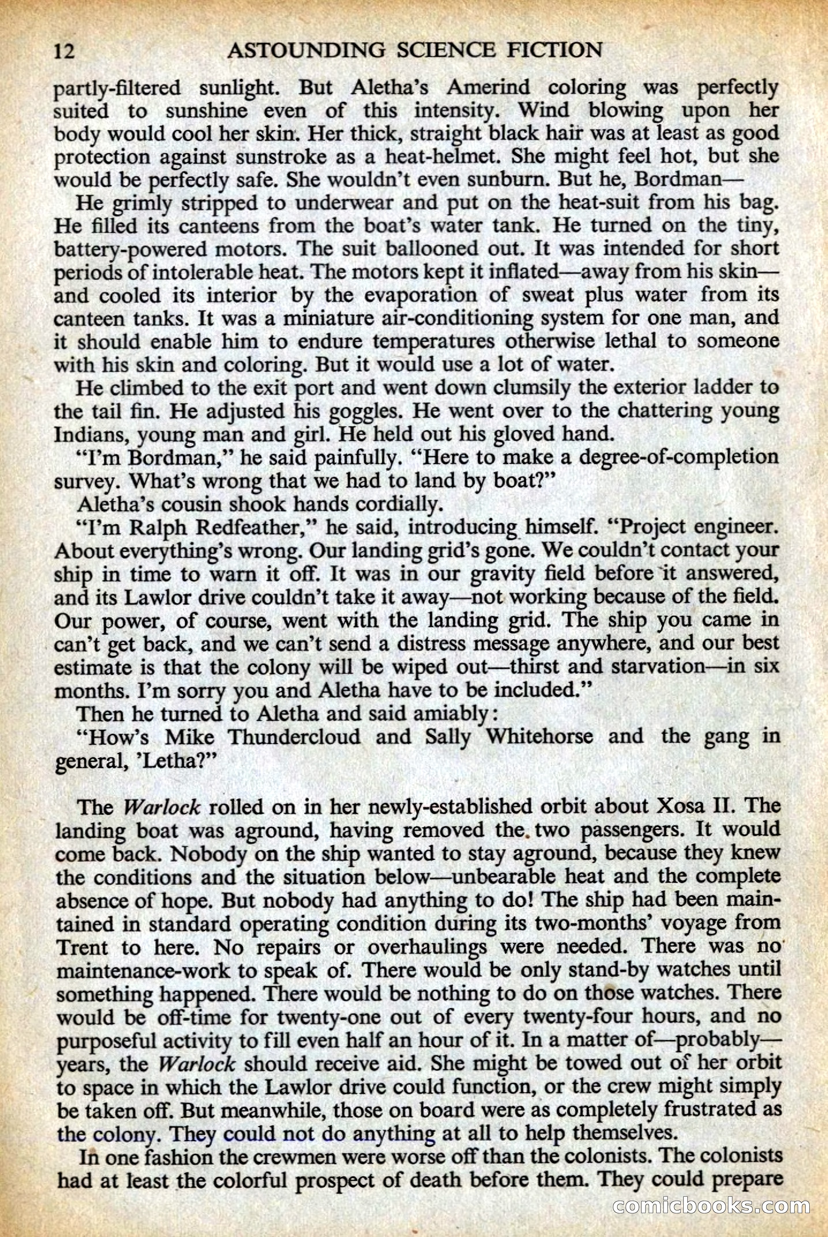 Astounding British Edition, May 1956 — page 14 of 132