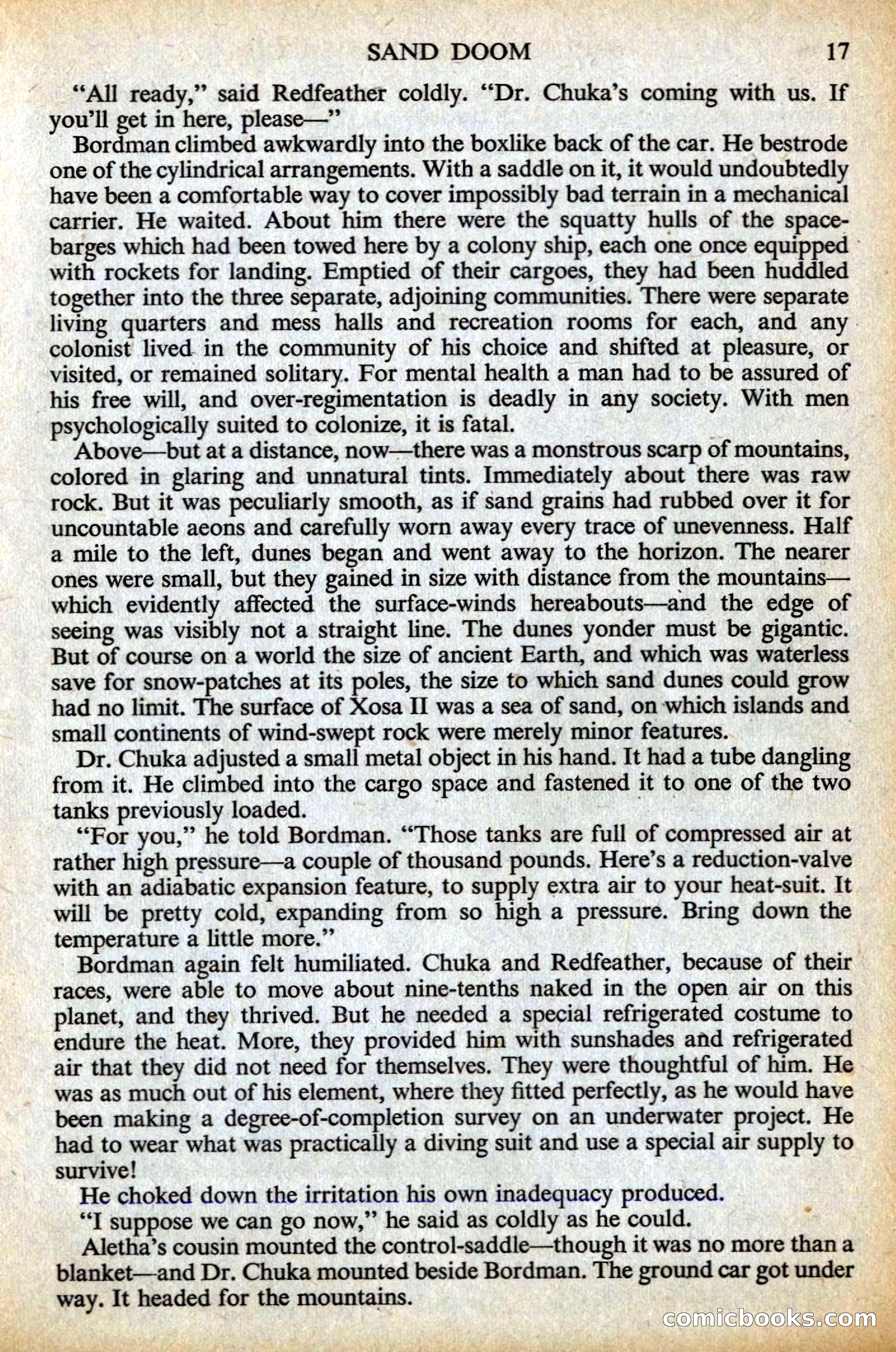 Astounding British Edition, May 1956 — page 19 of 132