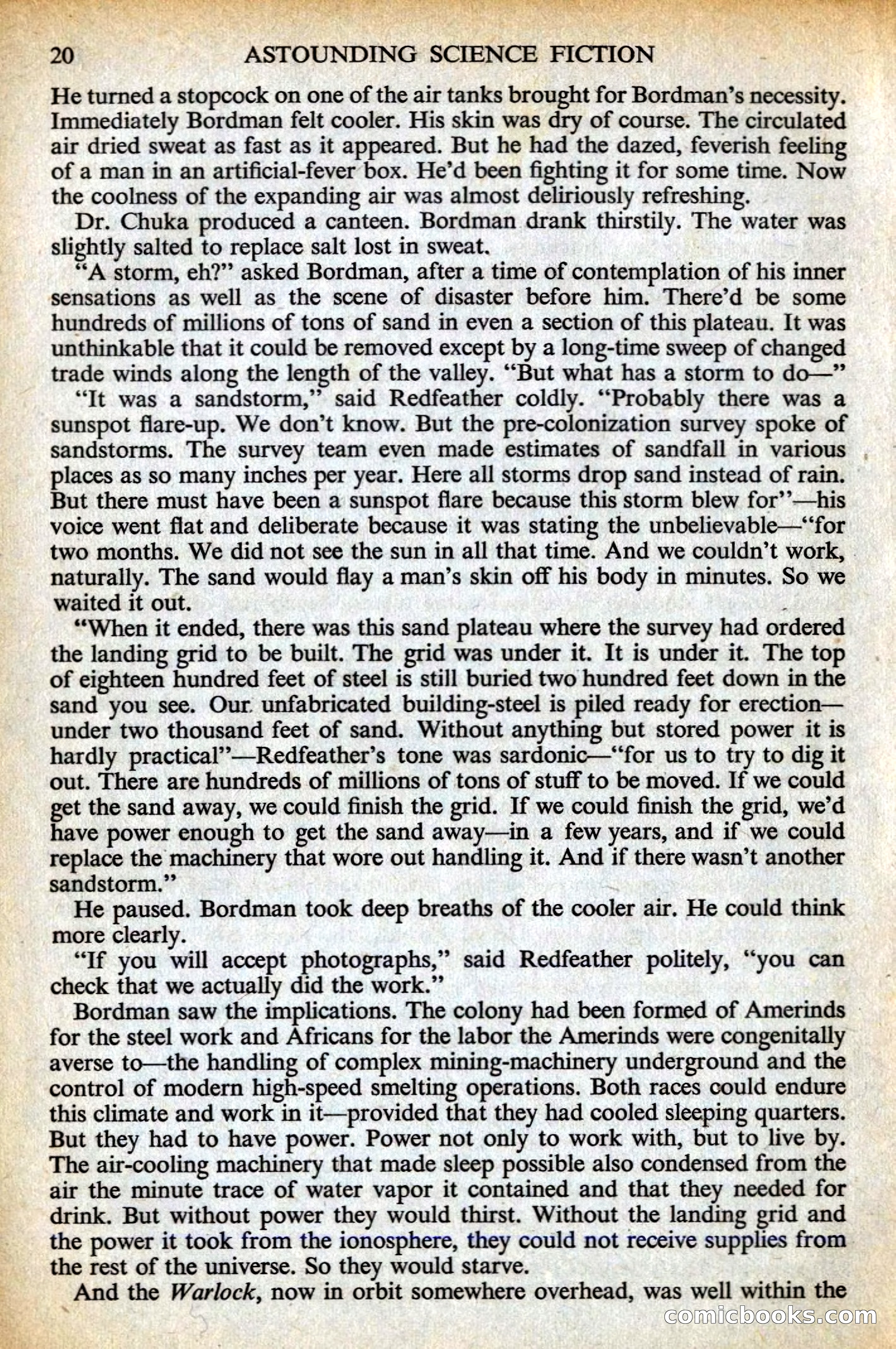 Astounding British Edition, May 1956 — page 22 of 132