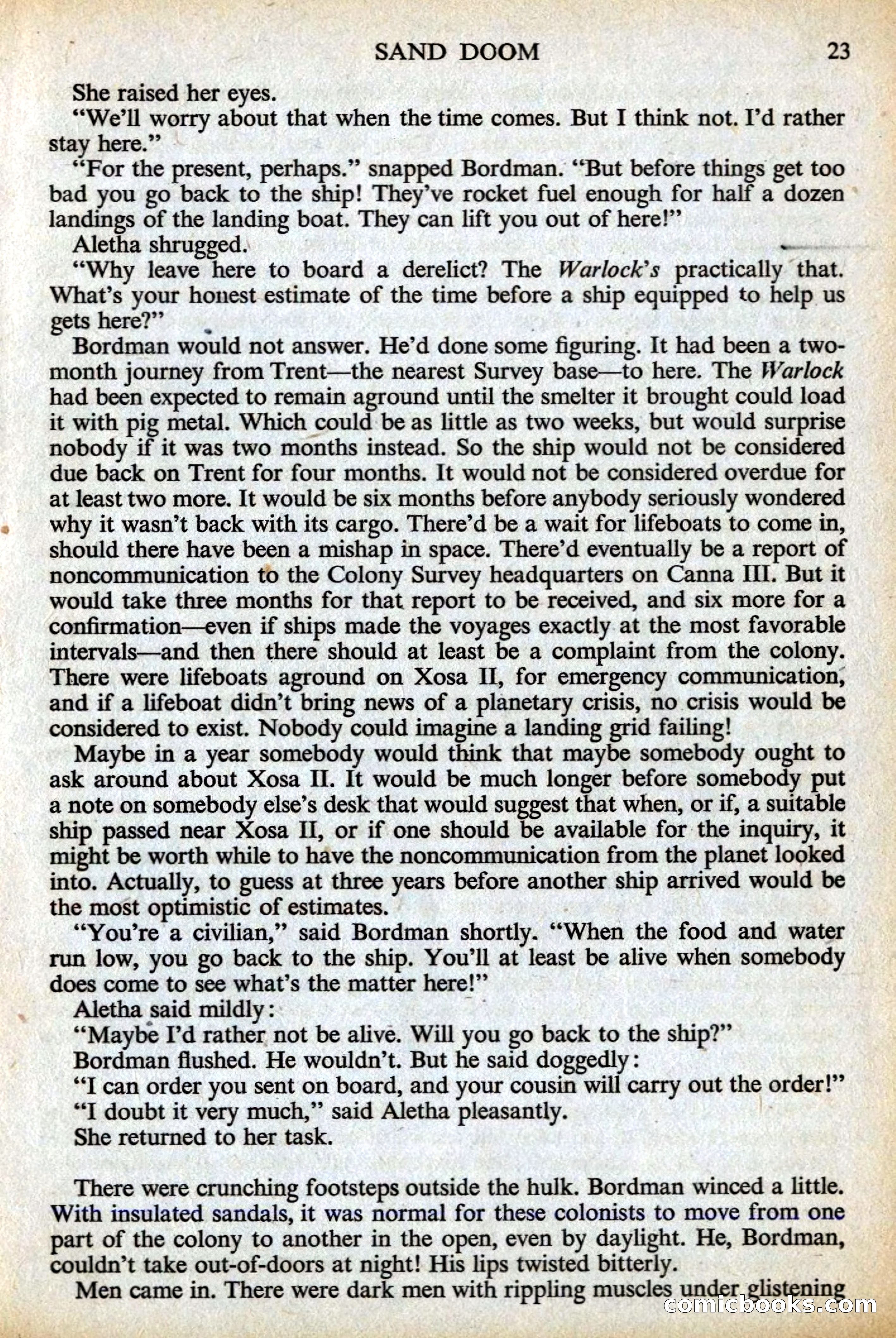 Astounding British Edition, May 1956 — page 25 of 132