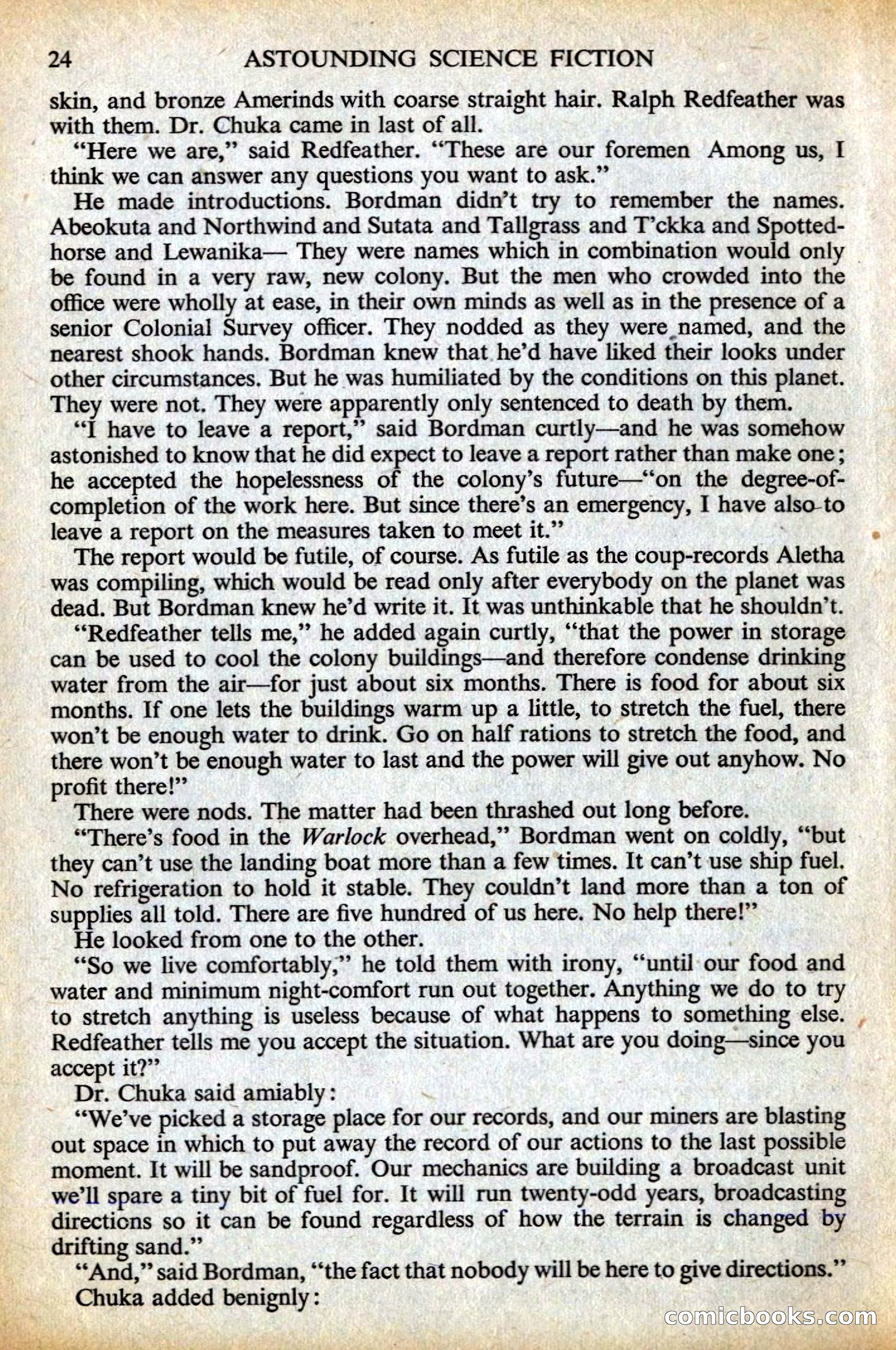 Astounding British Edition, May 1956 — page 26 of 132