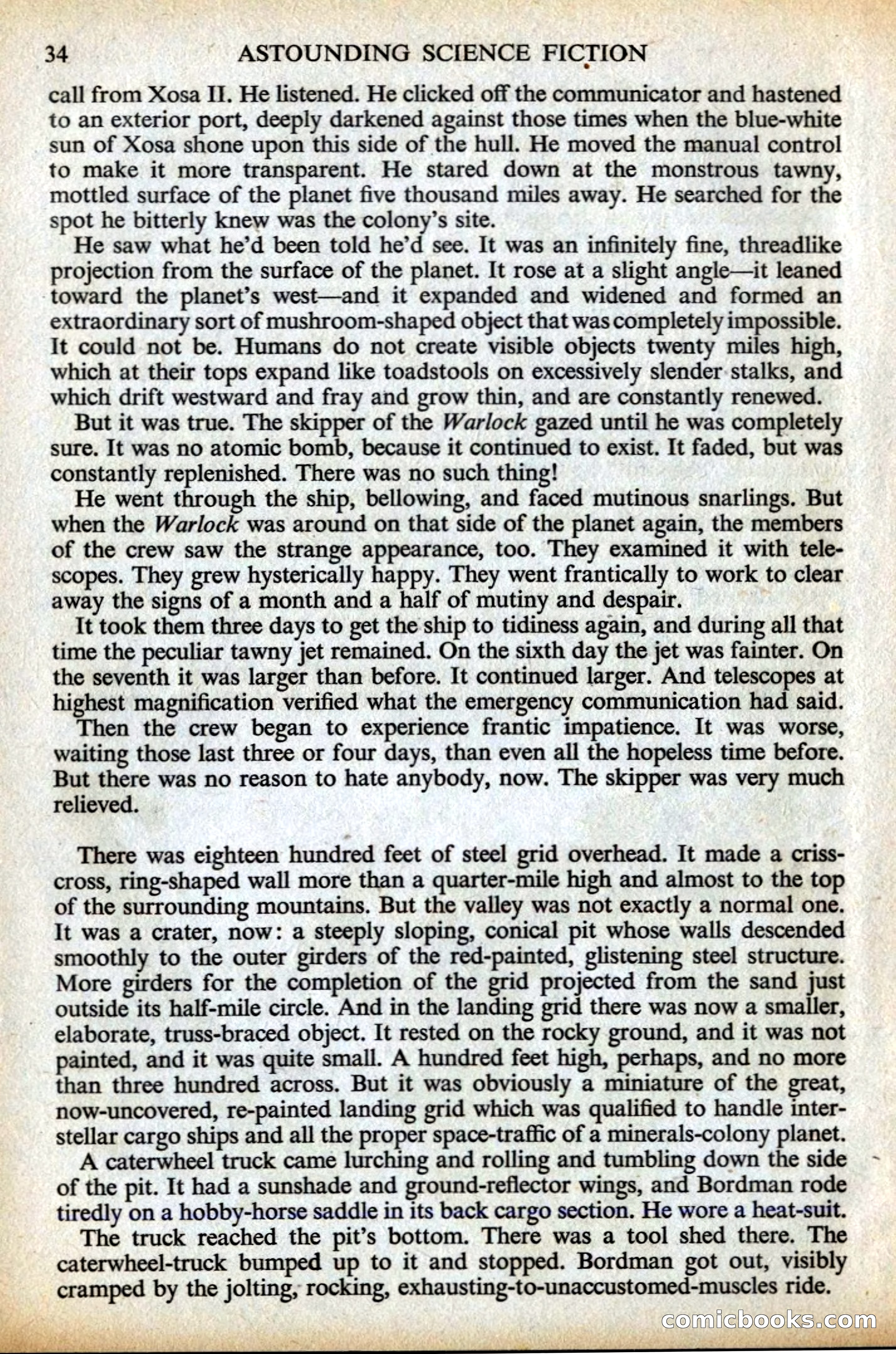 Astounding British Edition, May 1956 — page 36 of 132