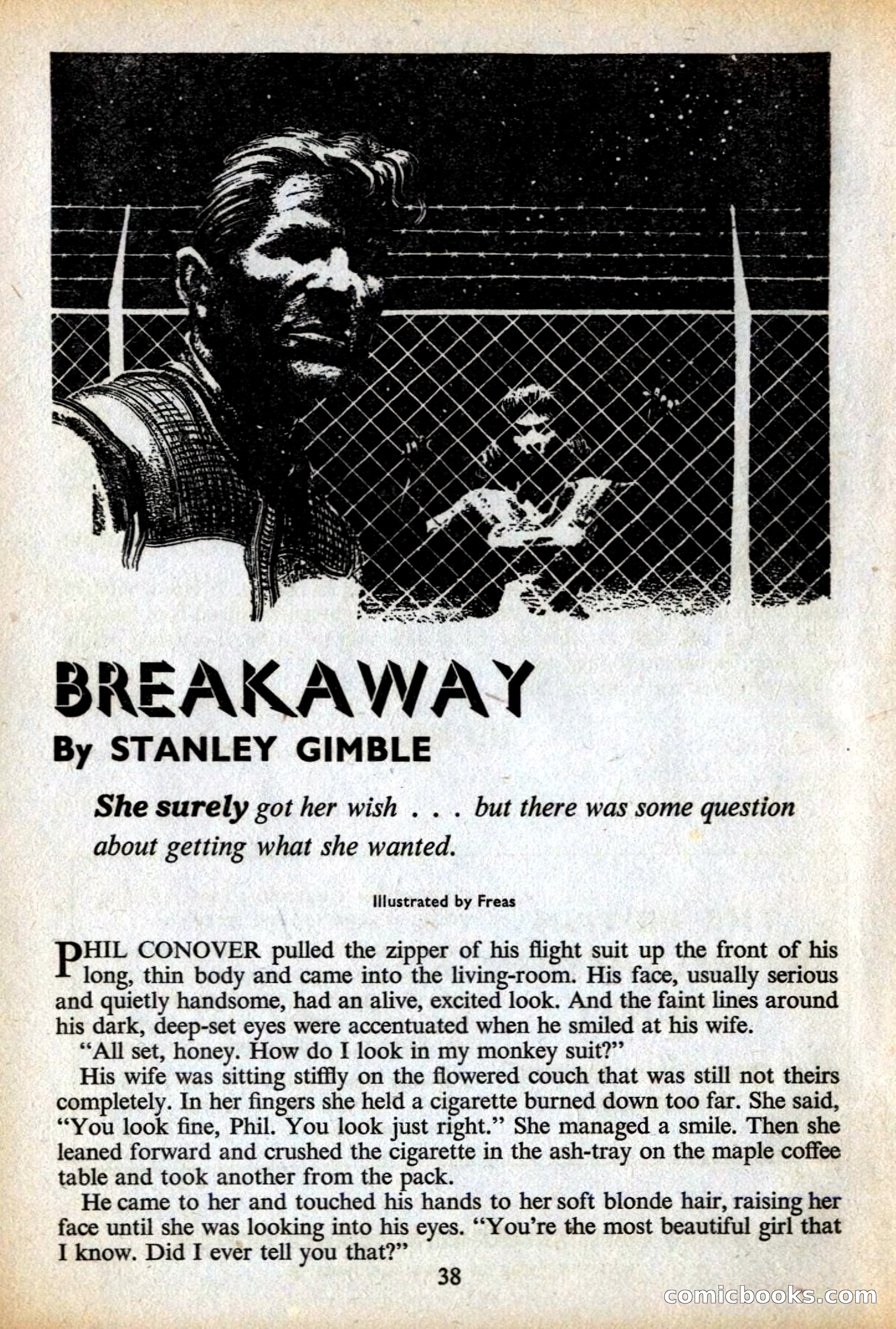 Astounding British Edition, May 1956 — page 40 of 132