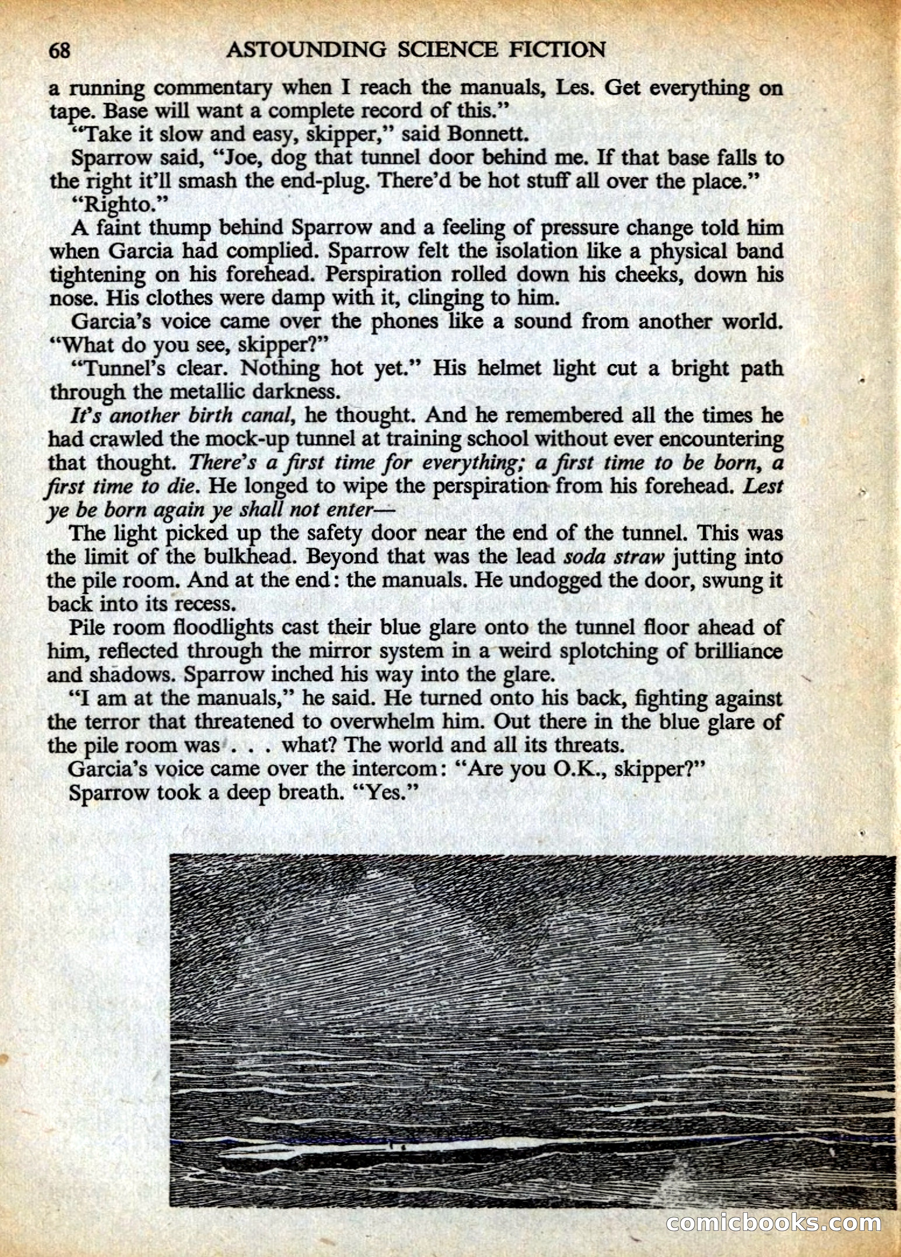 Astounding British Edition, May 1956 — page 70 of 132