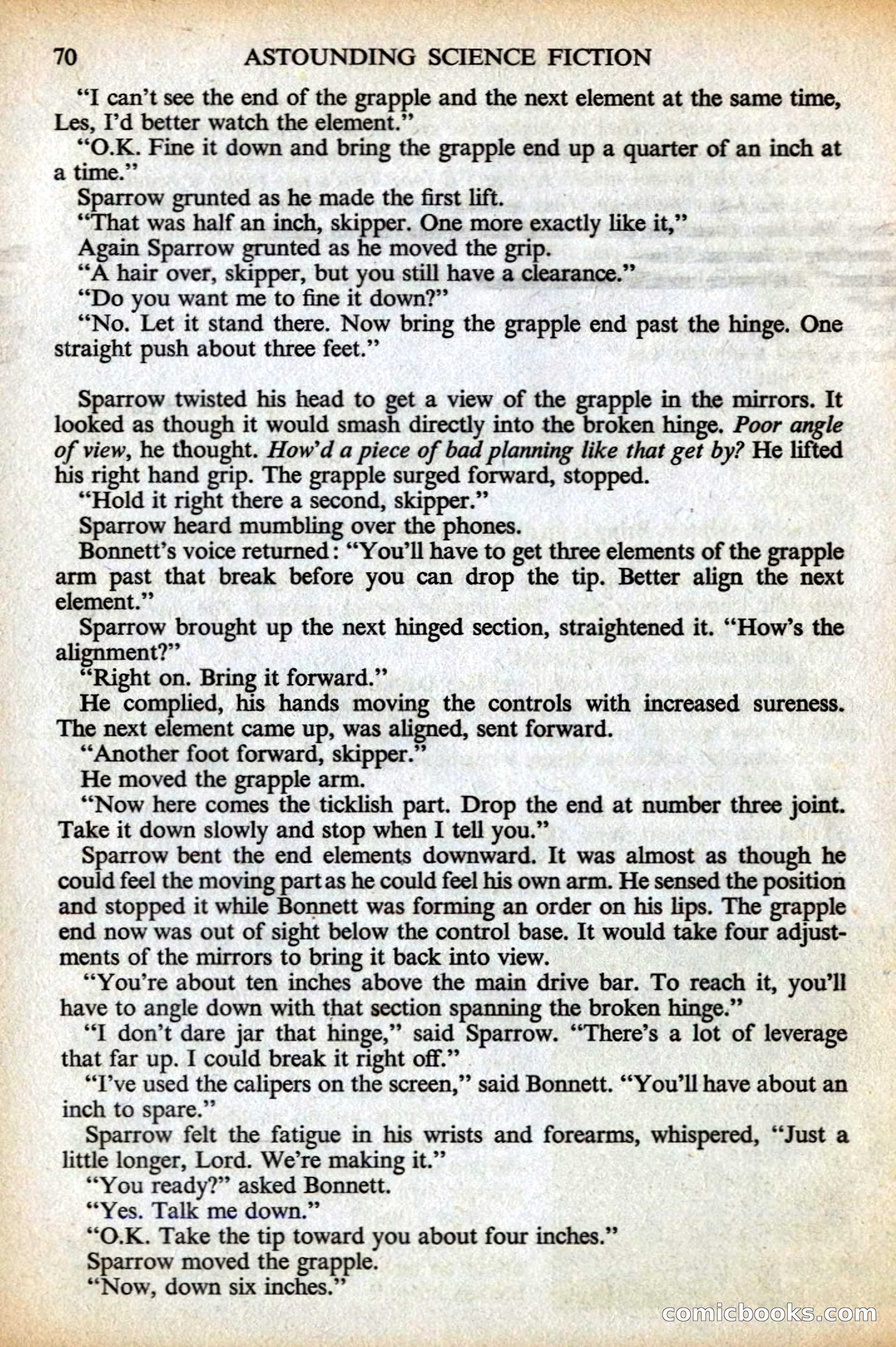 Astounding British Edition, May 1956 — page 72 of 132