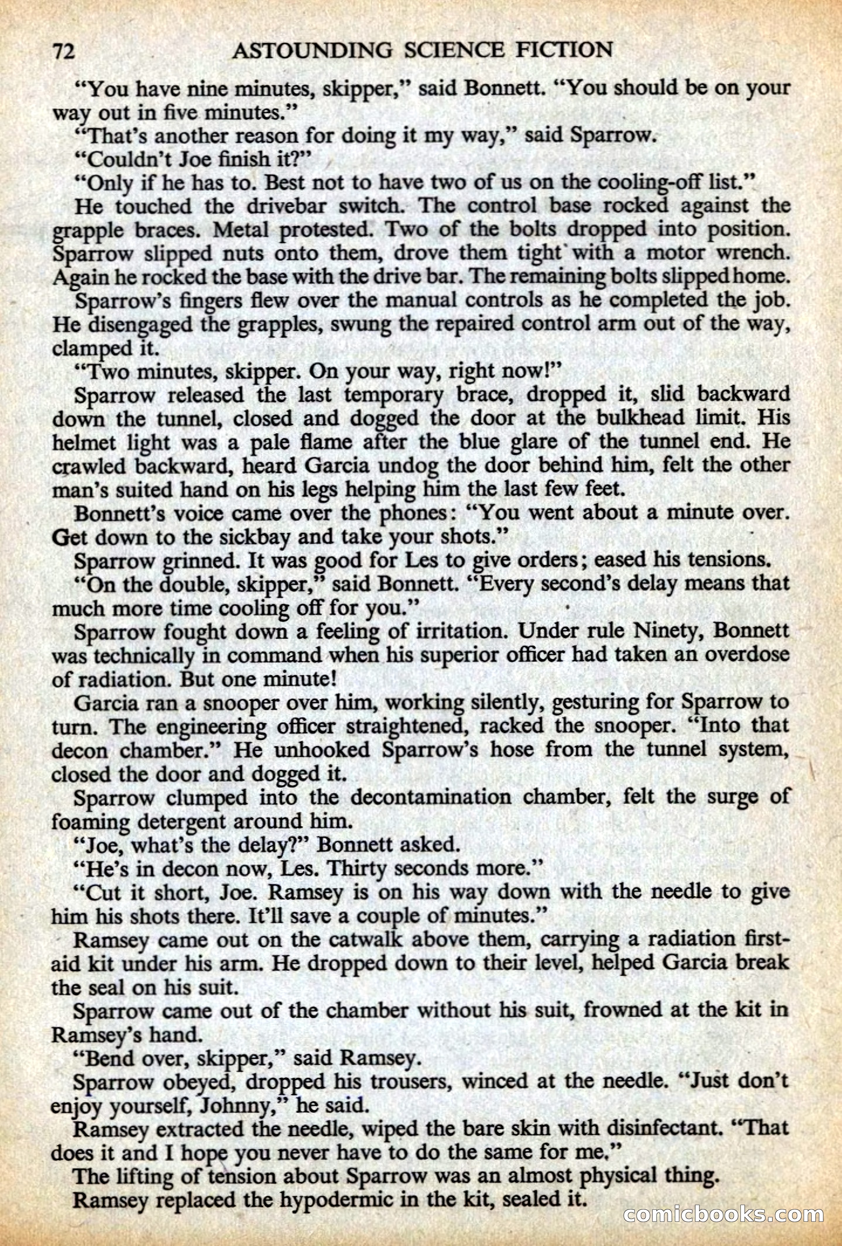 Astounding British Edition, May 1956 — page 74 of 132