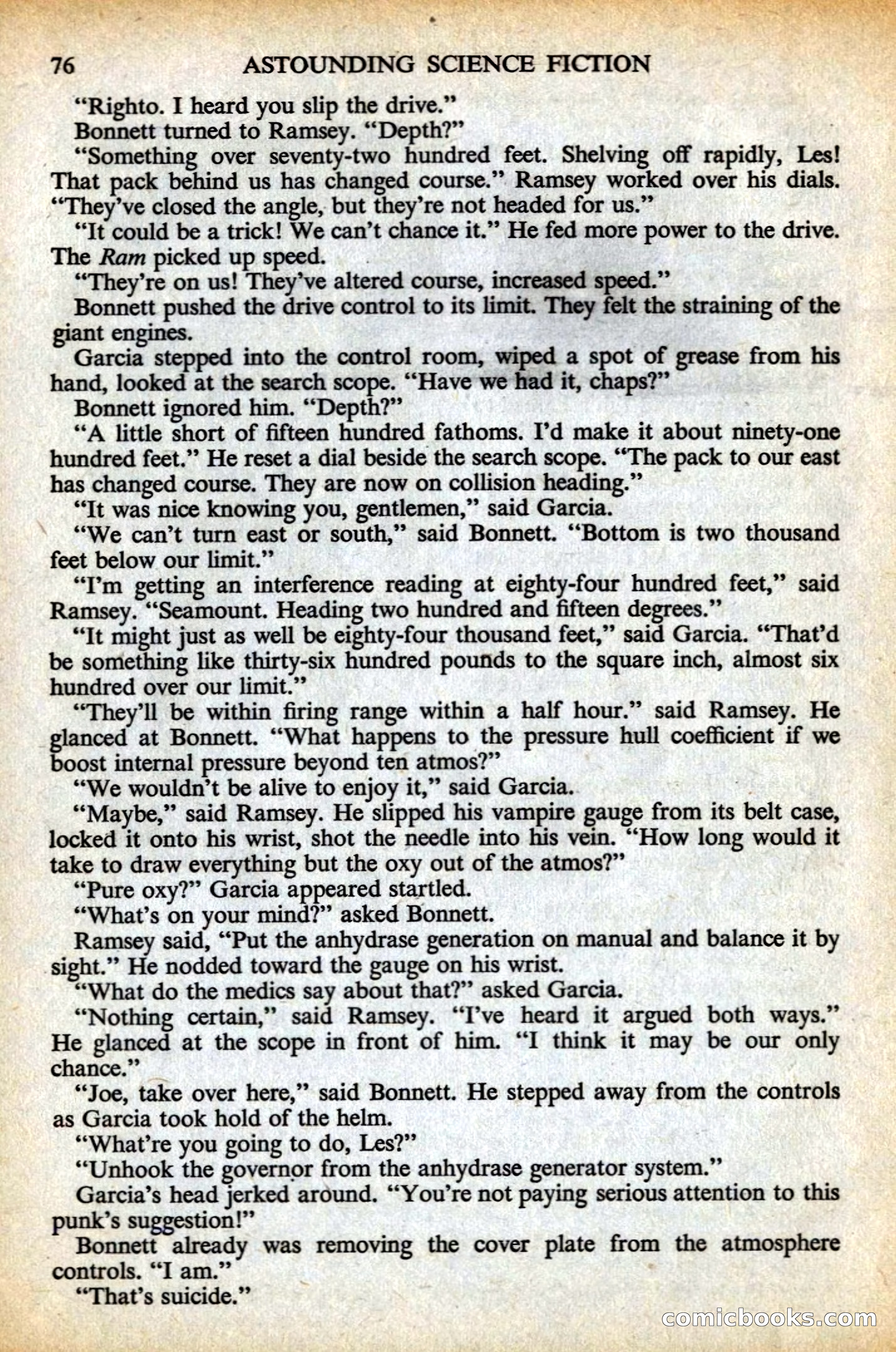 Astounding British Edition, May 1956 — page 78 of 132