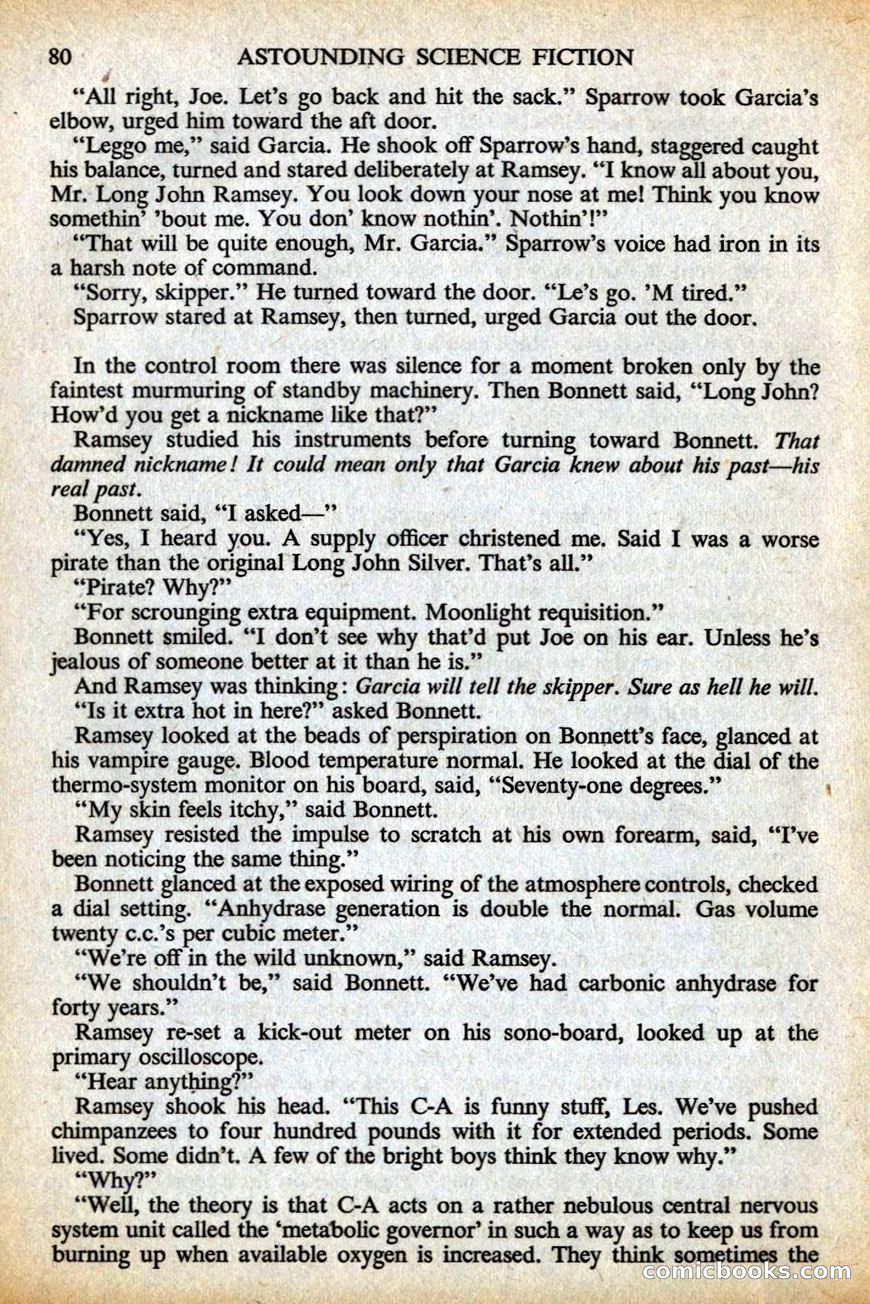 Astounding British Edition, May 1956 — page 82 of 132