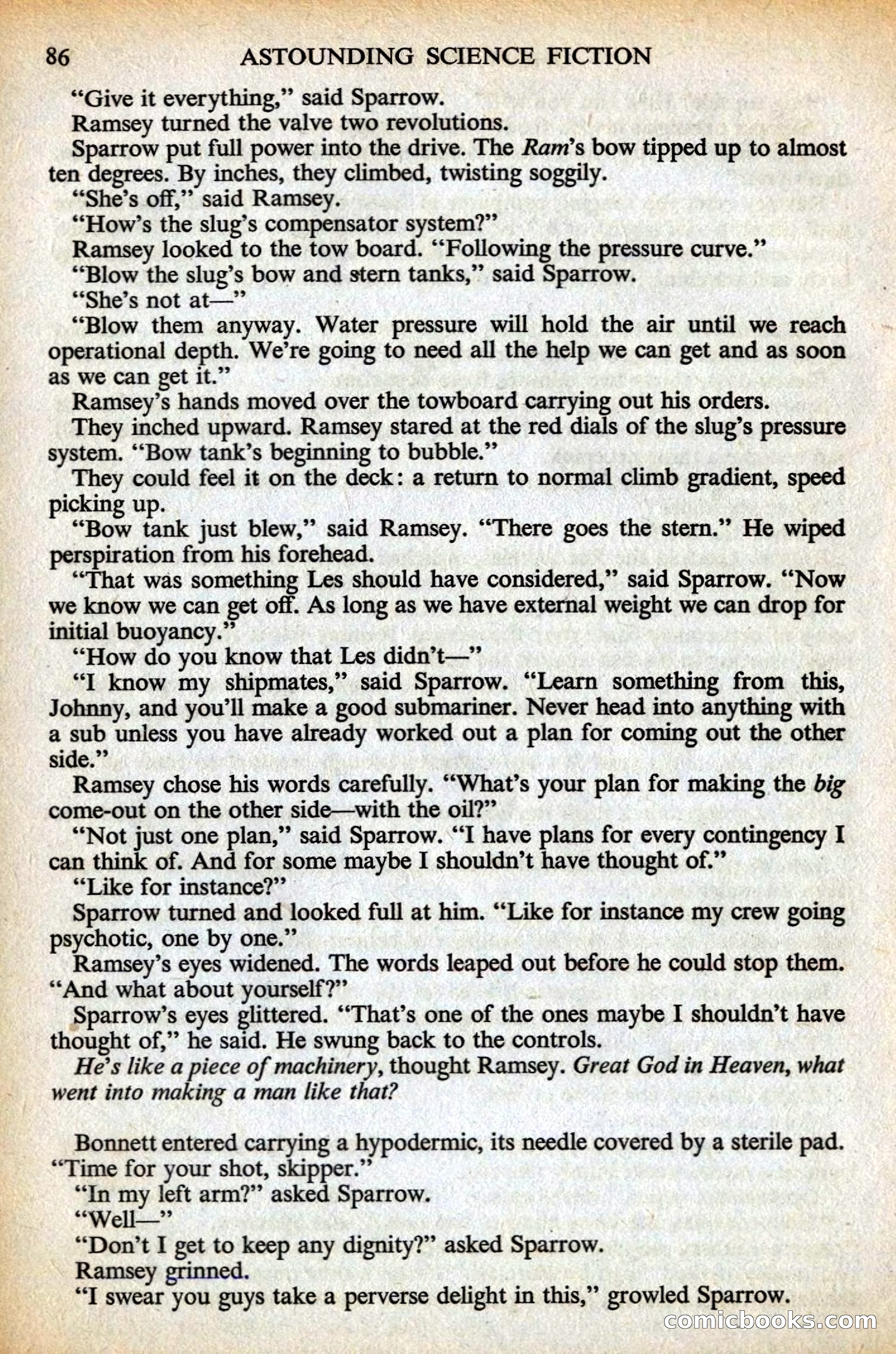 Astounding British Edition, May 1956 — page 88 of 132