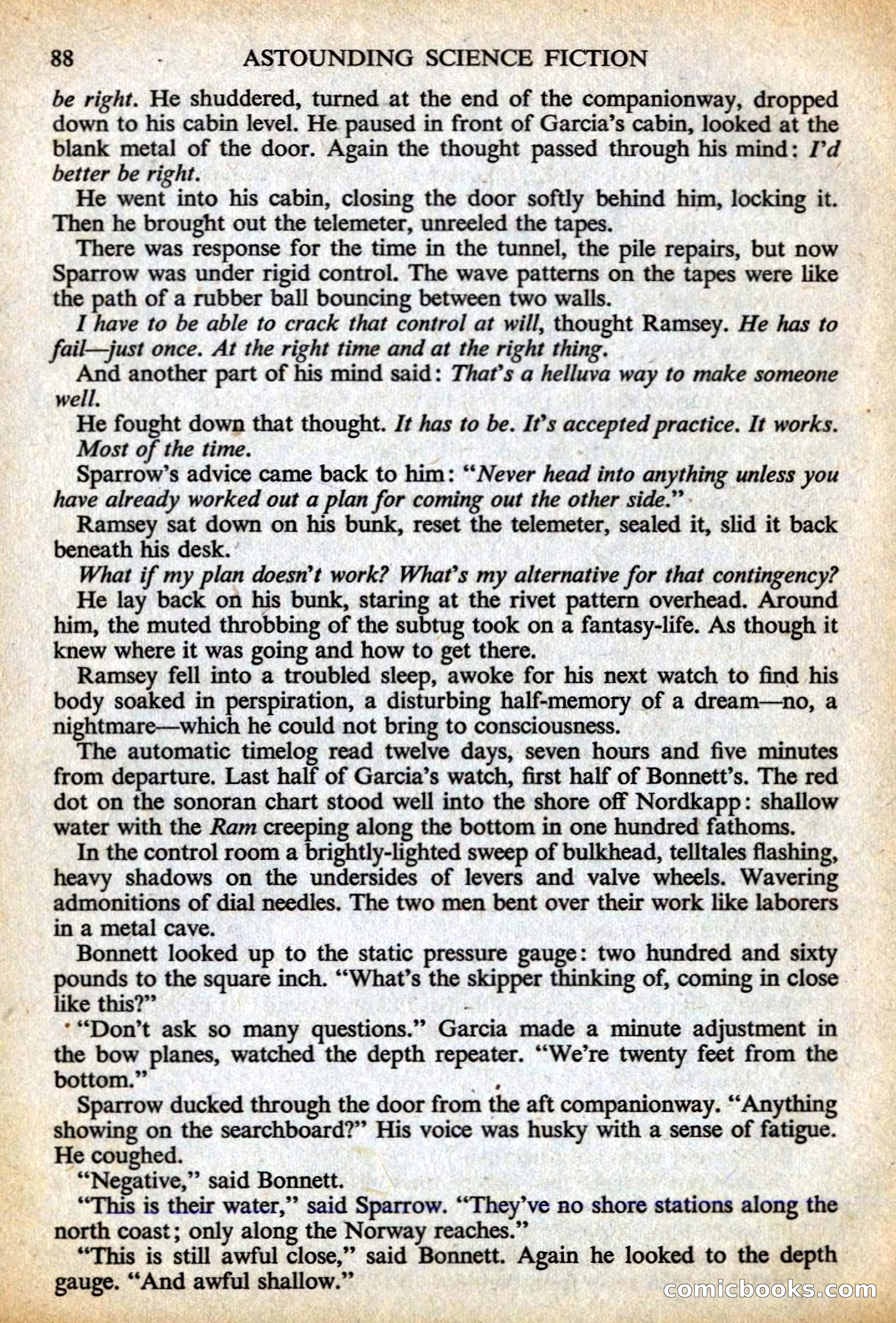 Astounding British Edition, May 1956 — page 90 of 132