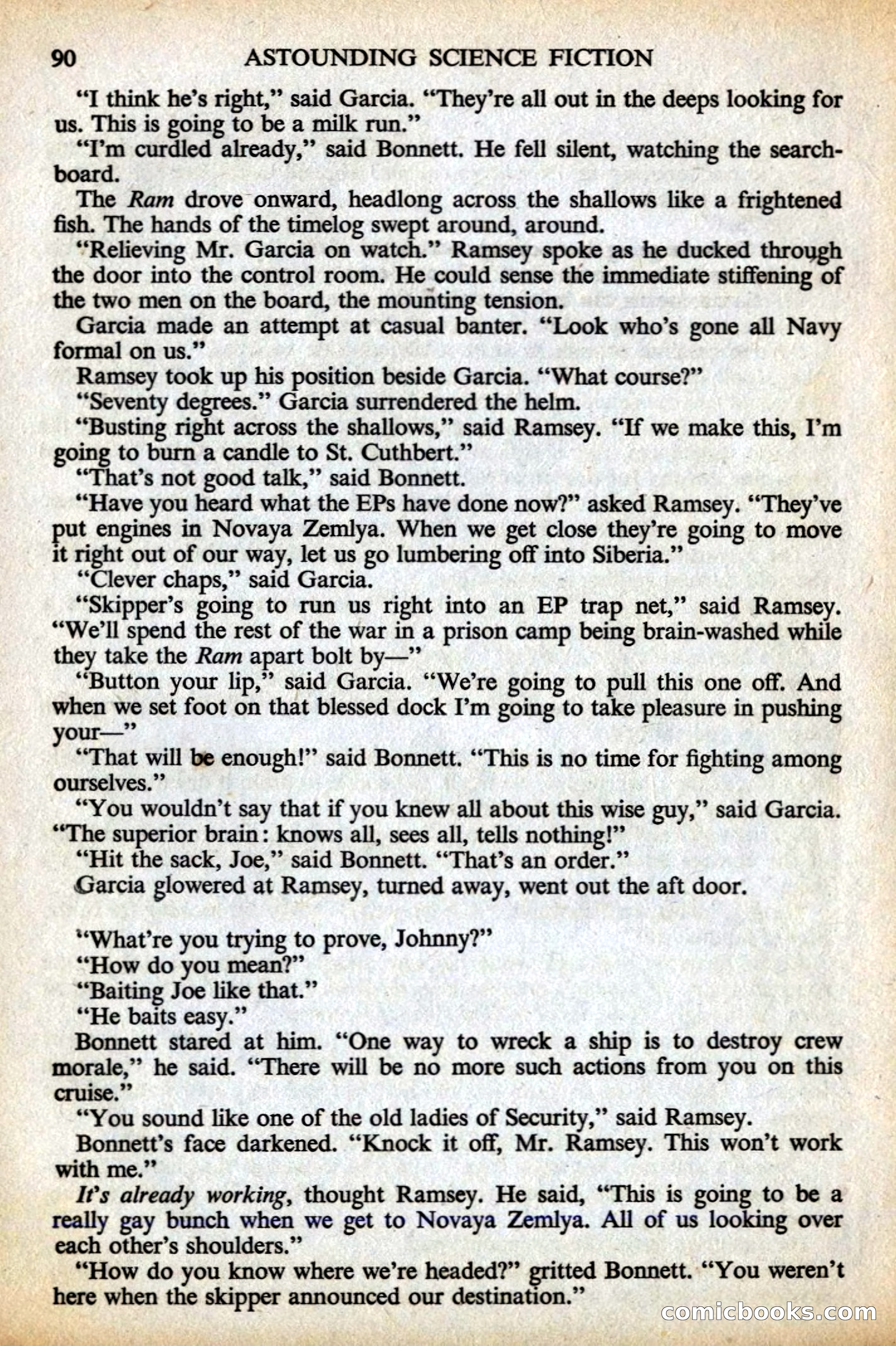 Astounding British Edition, May 1956 — page 92 of 132