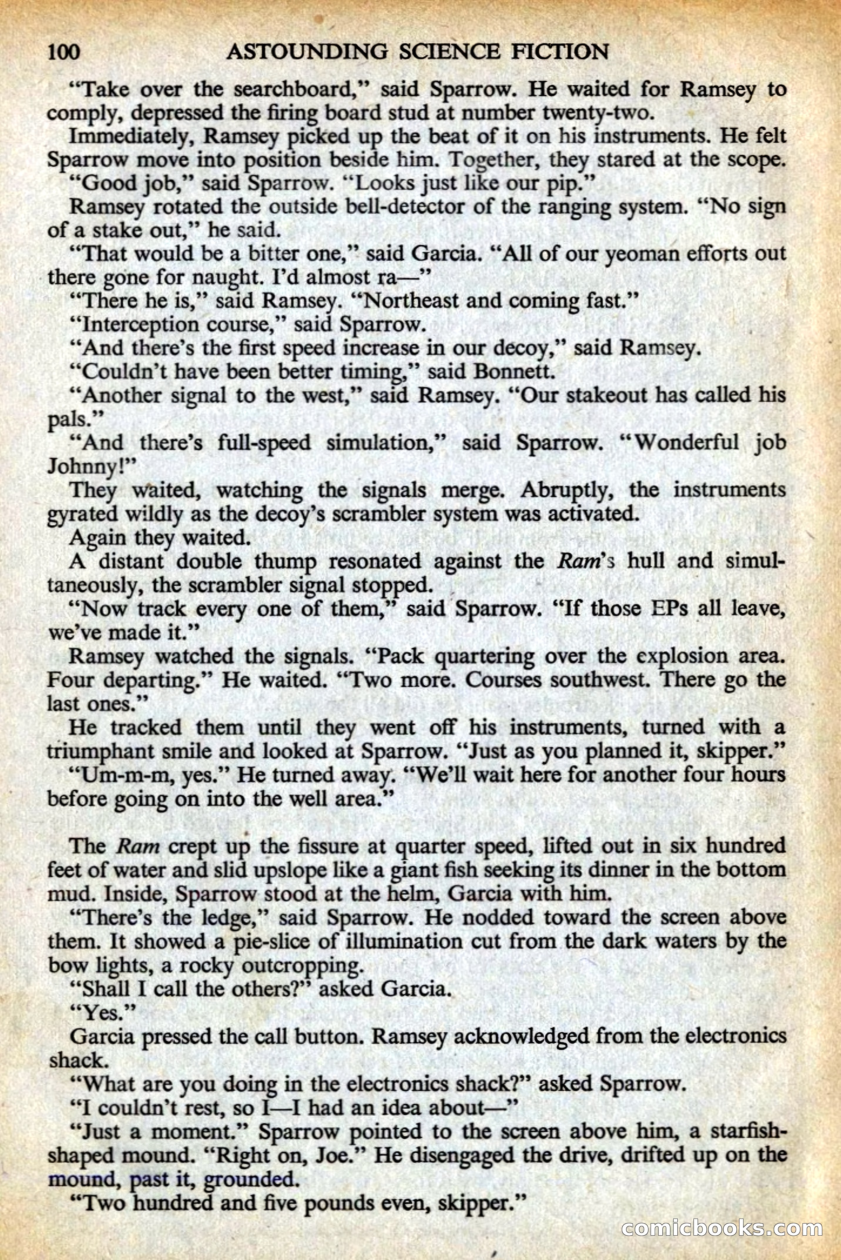 Astounding British Edition, May 1956 — page 102 of 132