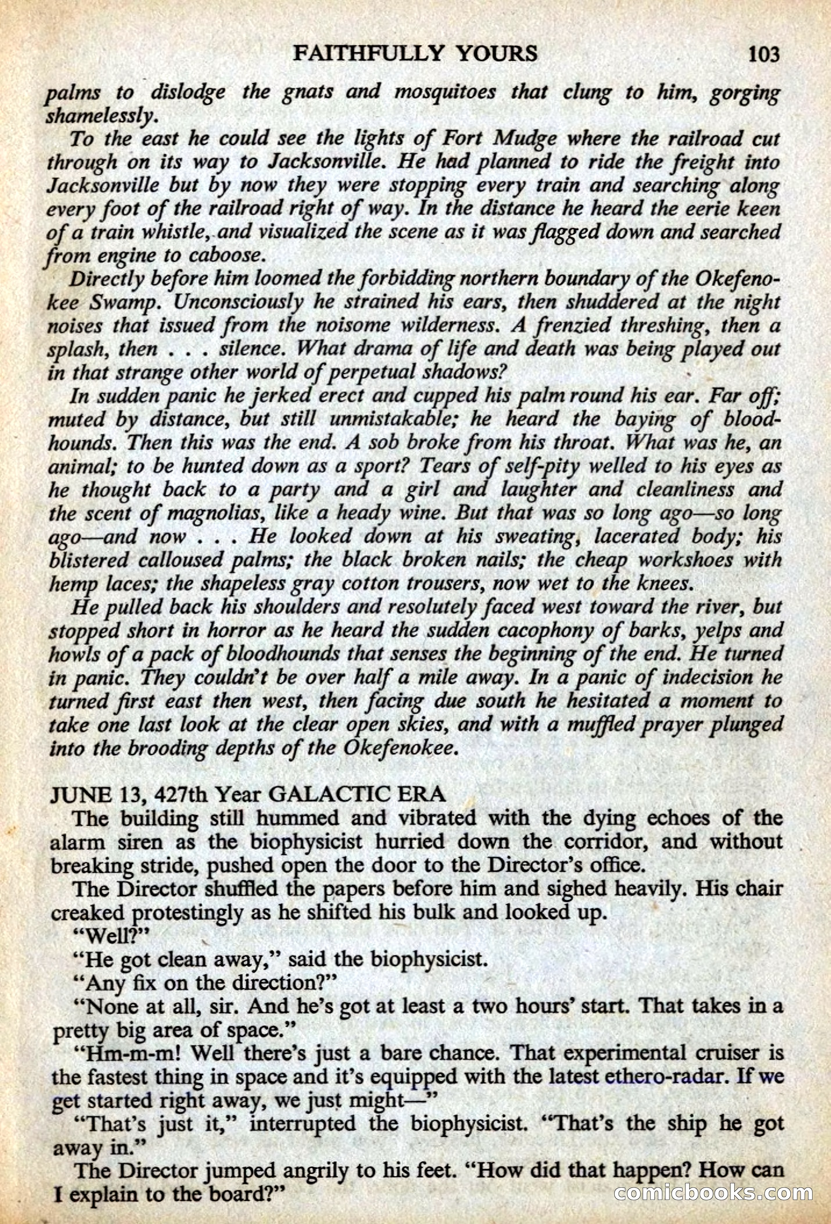 Astounding British Edition, May 1956 — page 105 of 132