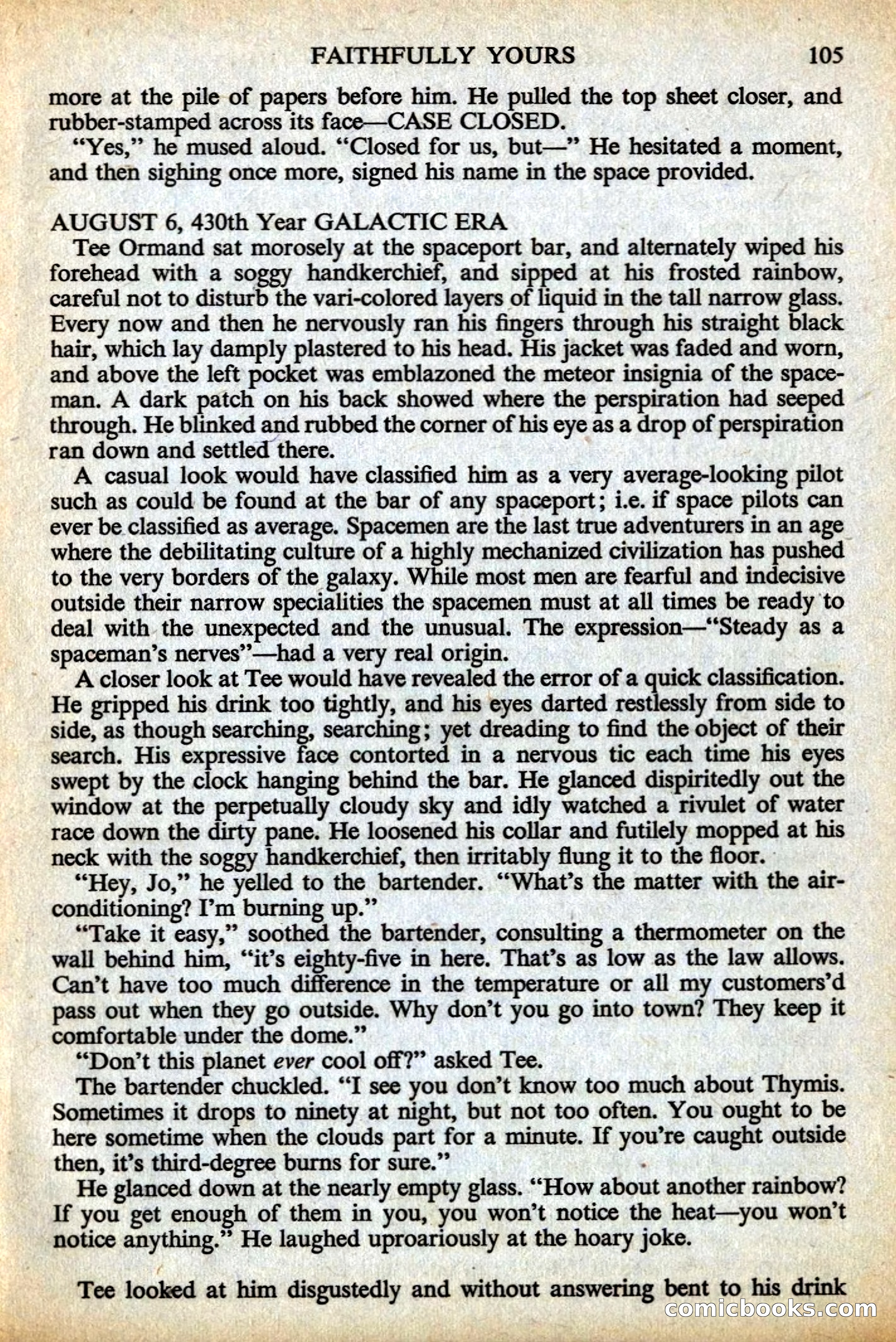 Astounding British Edition, May 1956 — page 107 of 132