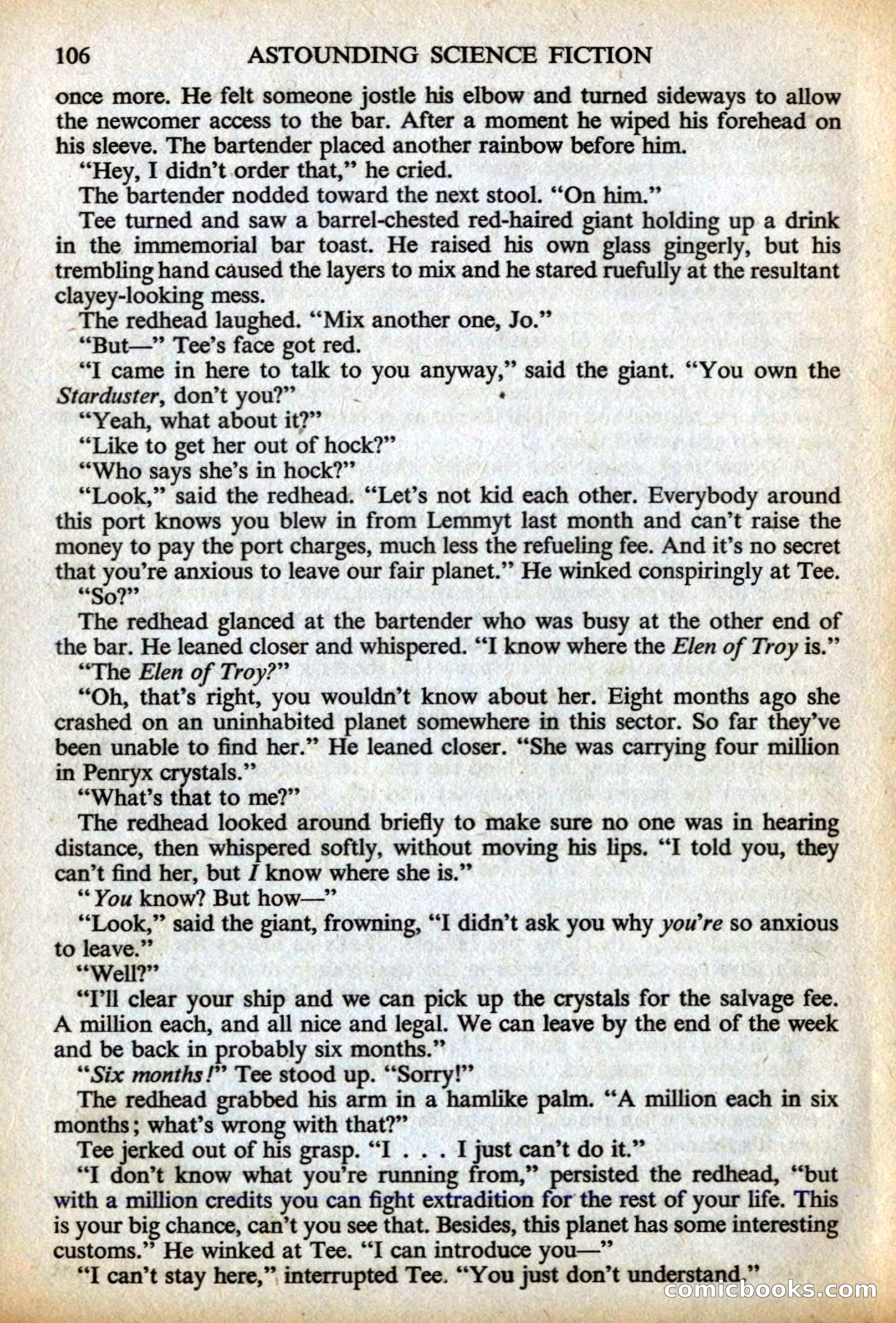 Astounding British Edition, May 1956 — page 108 of 132