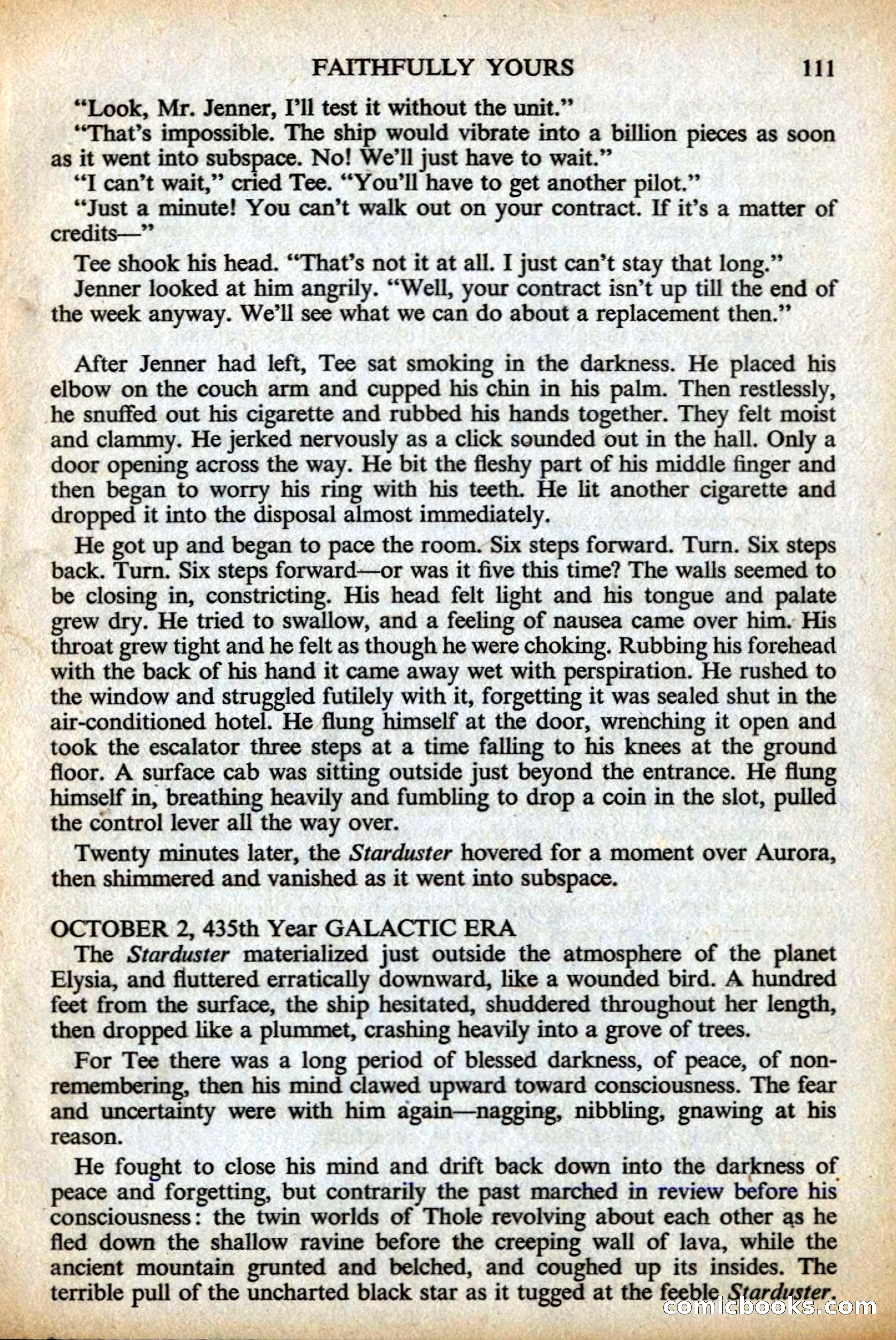 Astounding British Edition, May 1956 — page 113 of 132