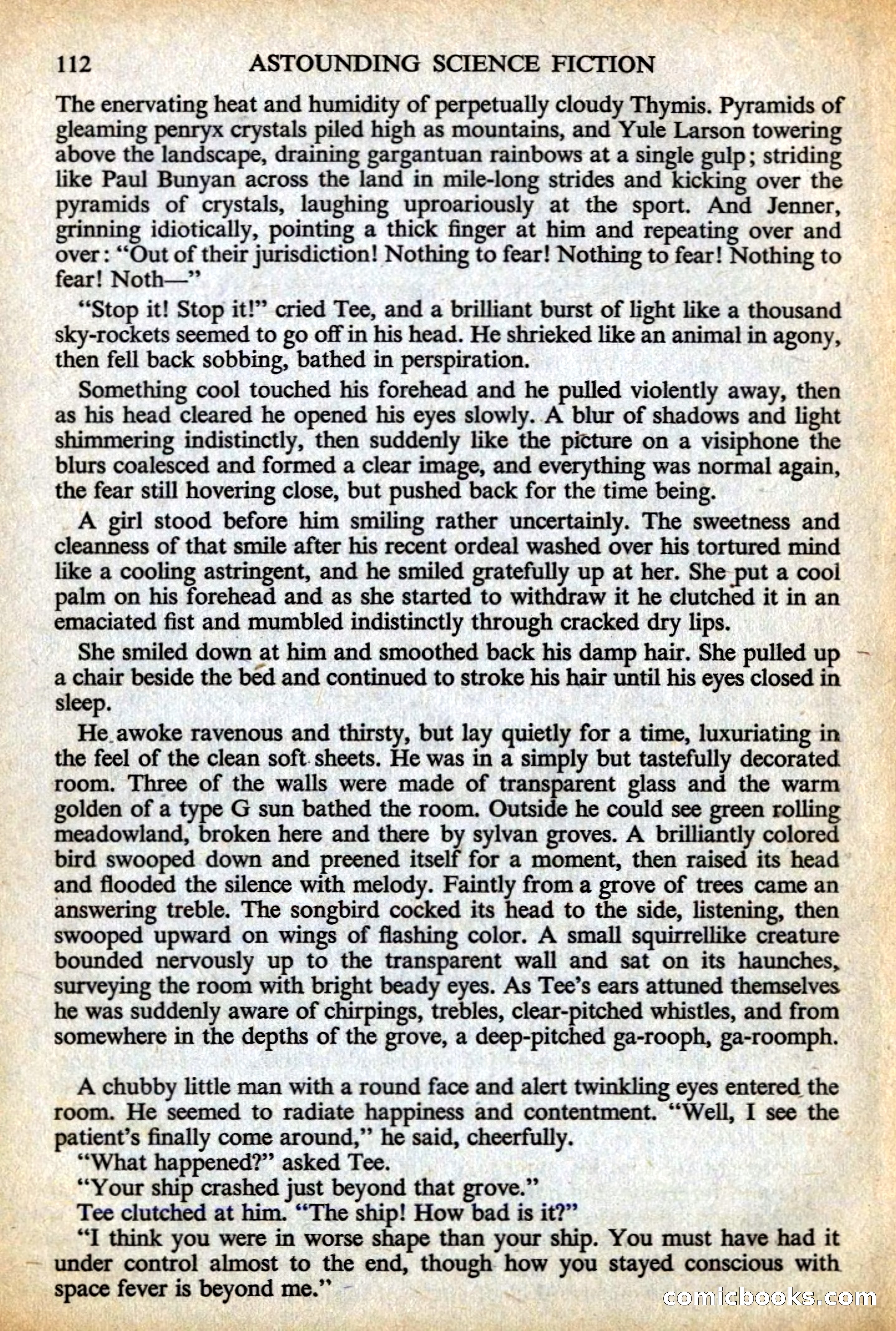 Astounding British Edition, May 1956 — page 114 of 132