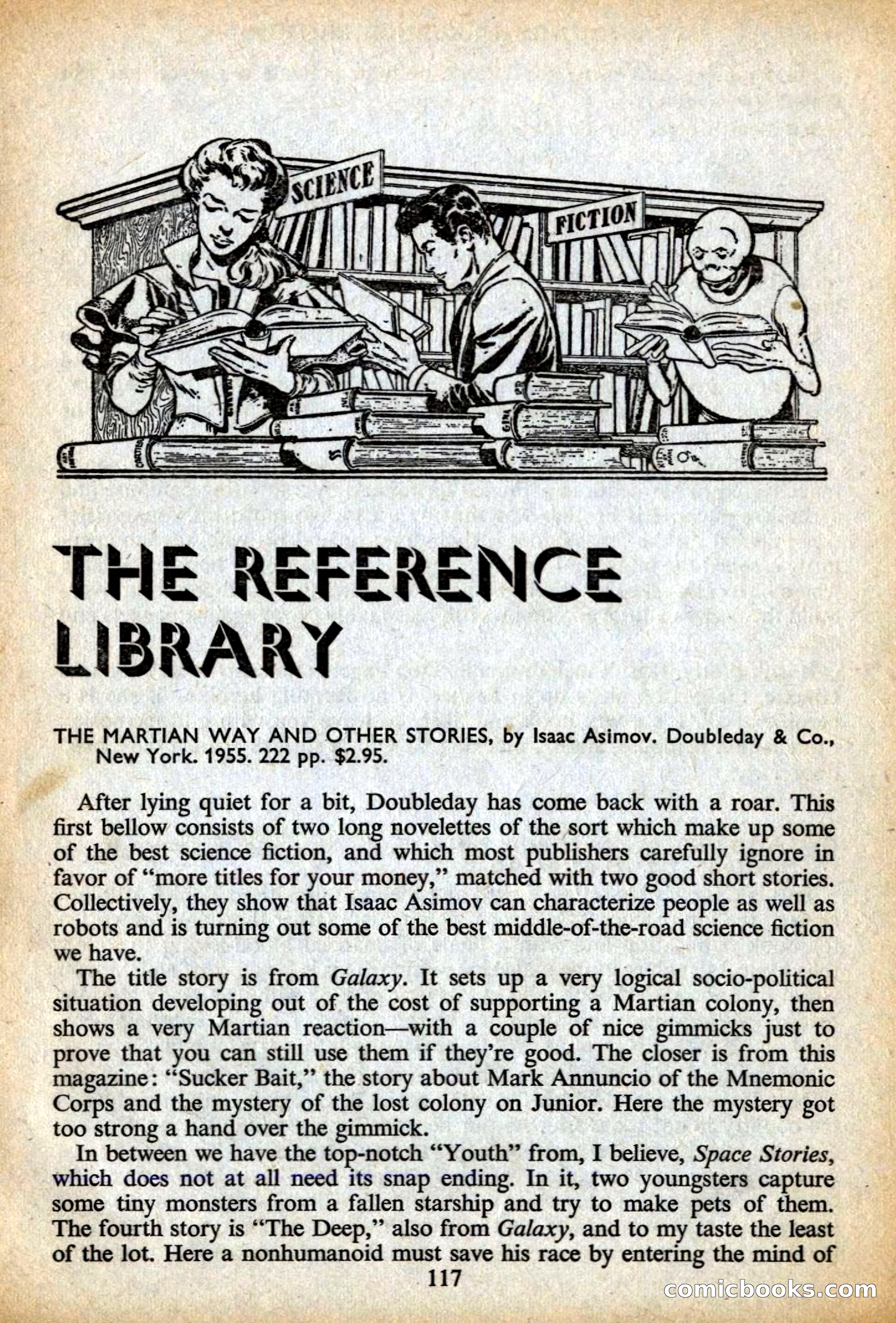 Astounding British Edition, May 1956 — page 119 of 132