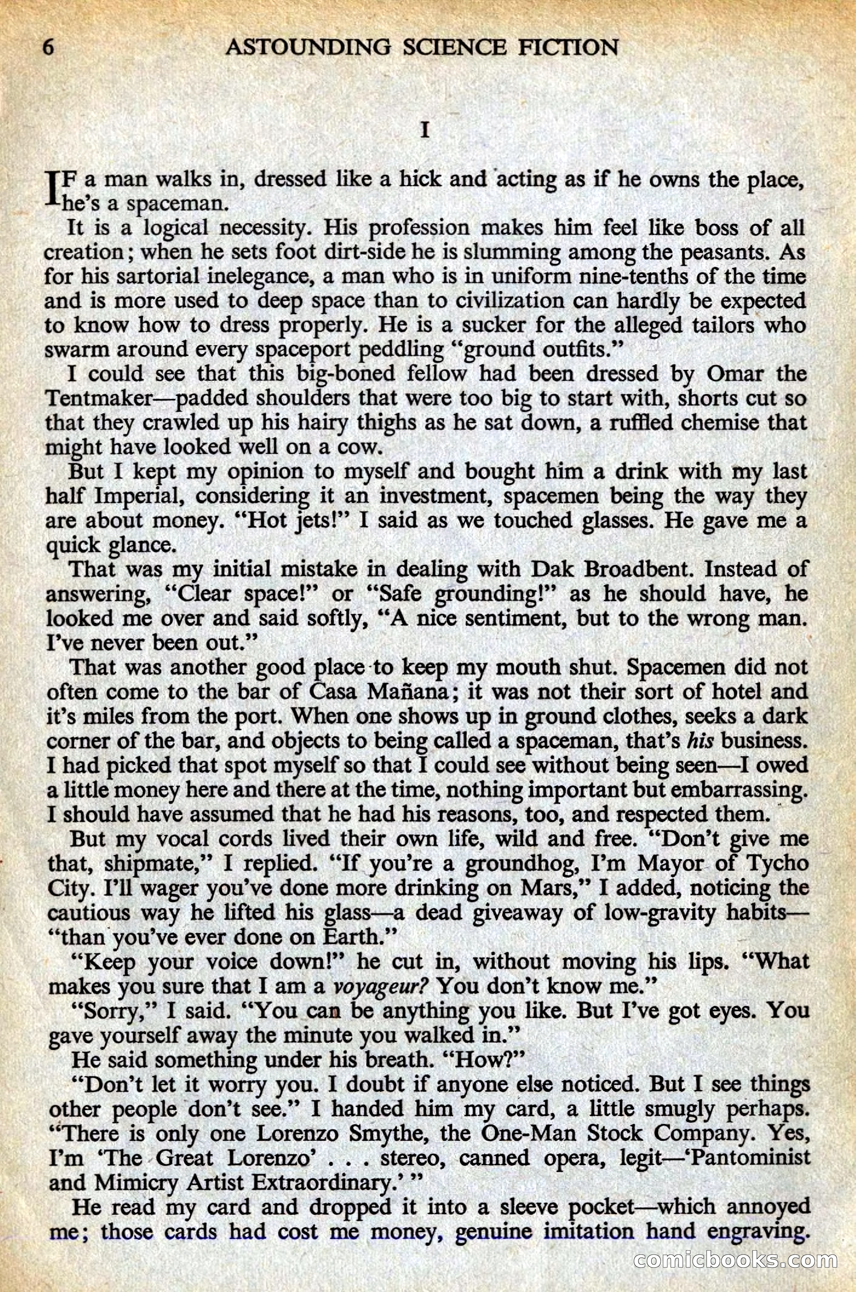 Astounding Science Fiction, British Edition — page 8 of 132
